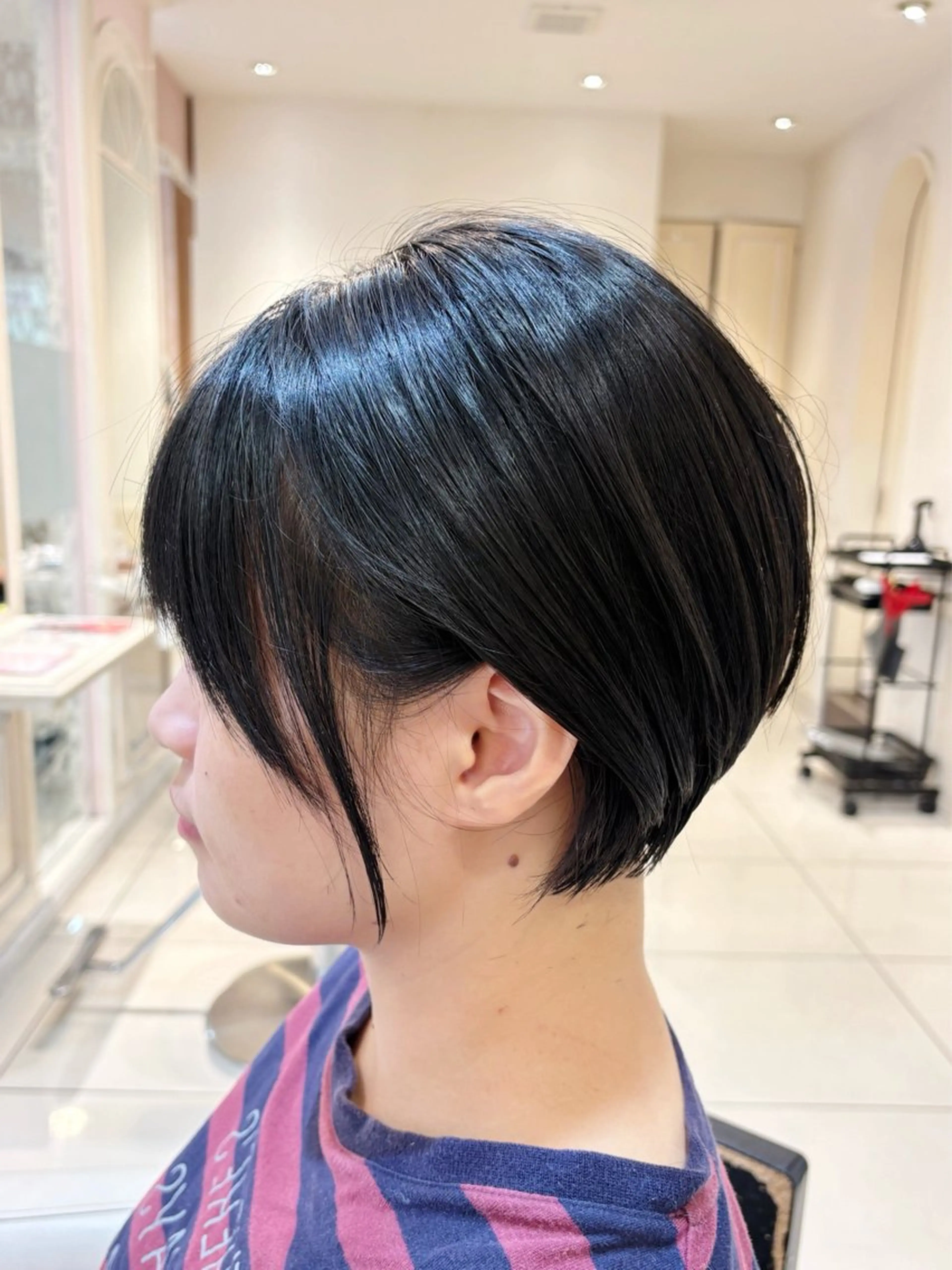 ショート 顔周りカット ショートヘア 高橋 佑のヘアスタイル