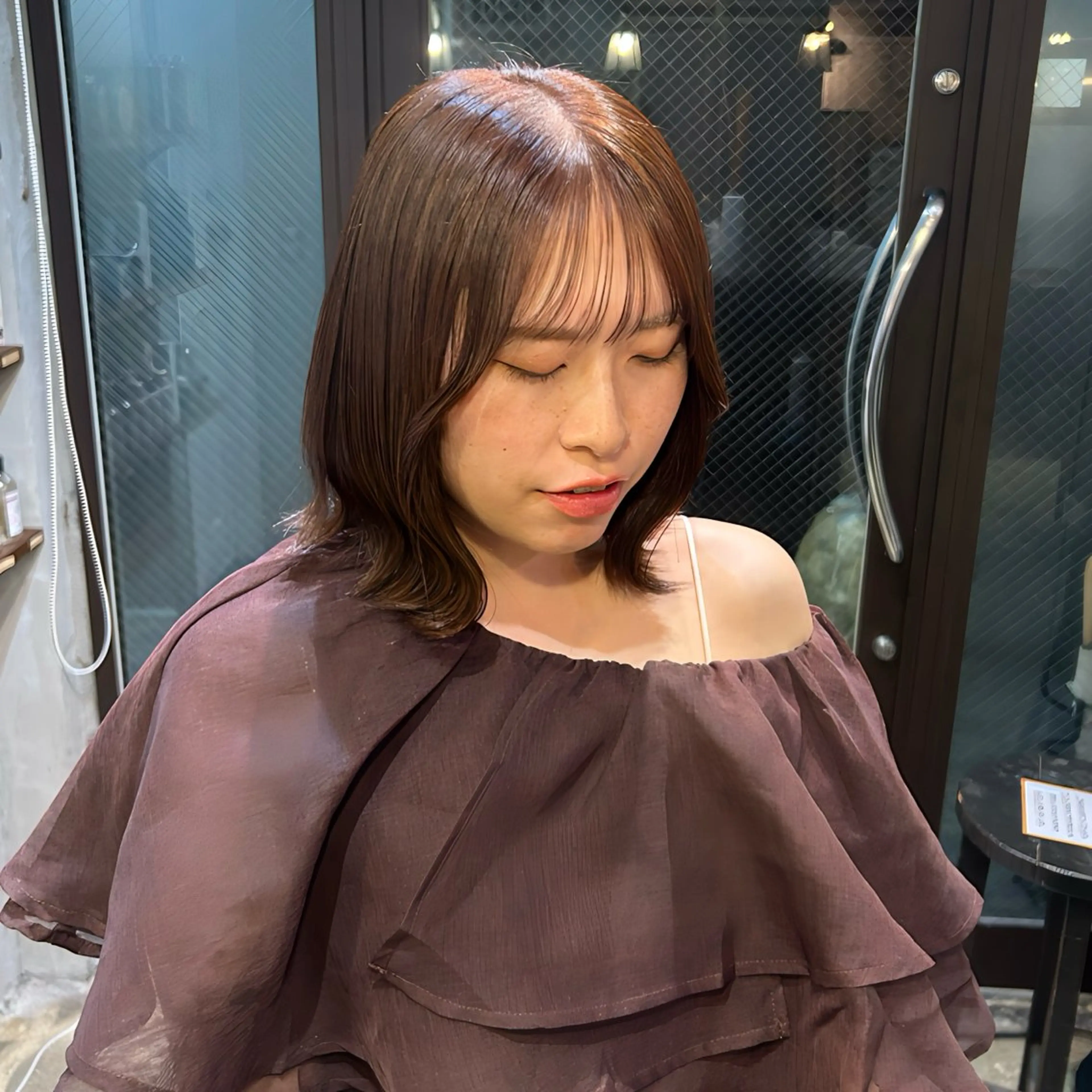ショート ブリーチ無しWカラー mana🎀🤍のヘアスタイル