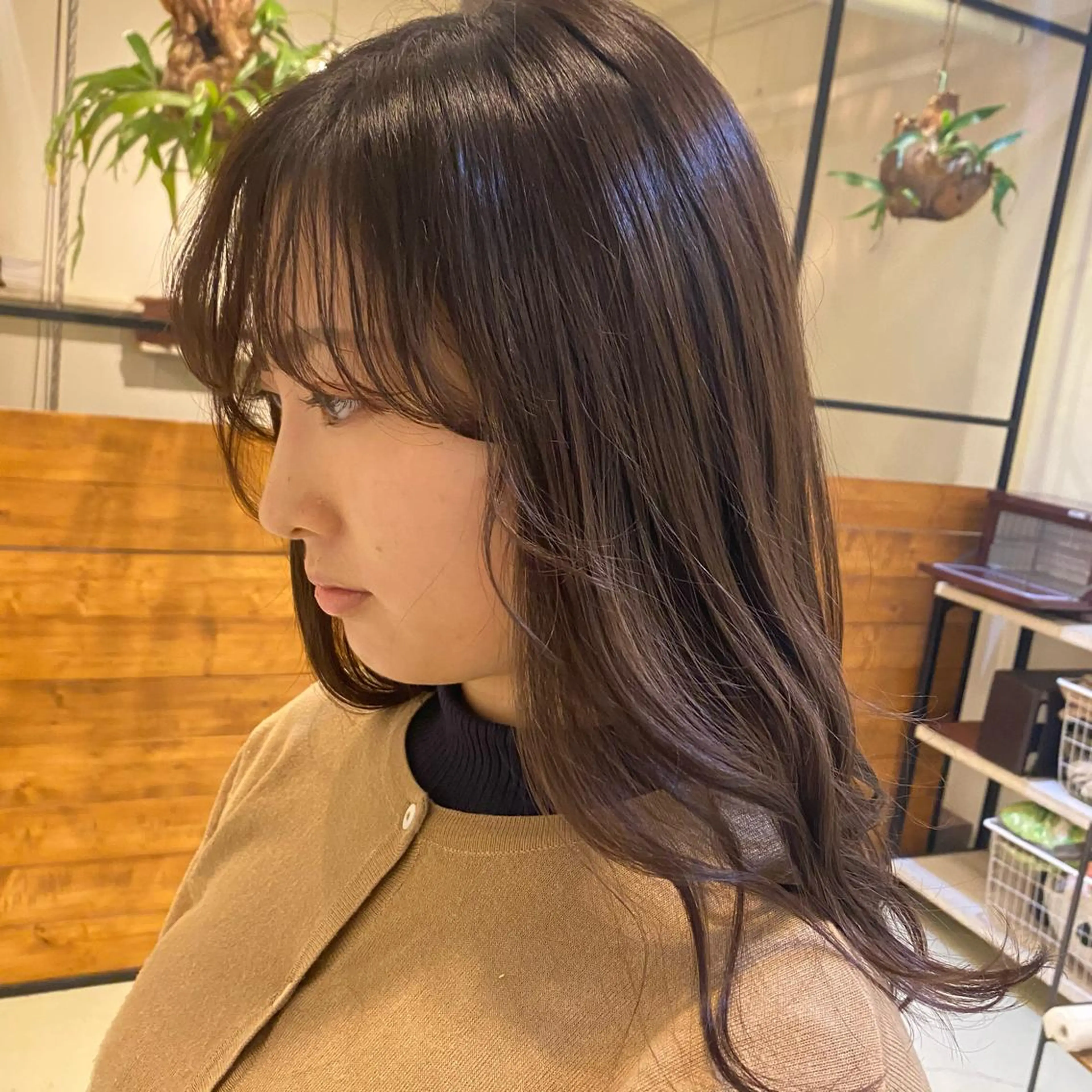 ロング カラー 谷九/天王寺/上本町 /似合わせ/北川響のヘアスタイル