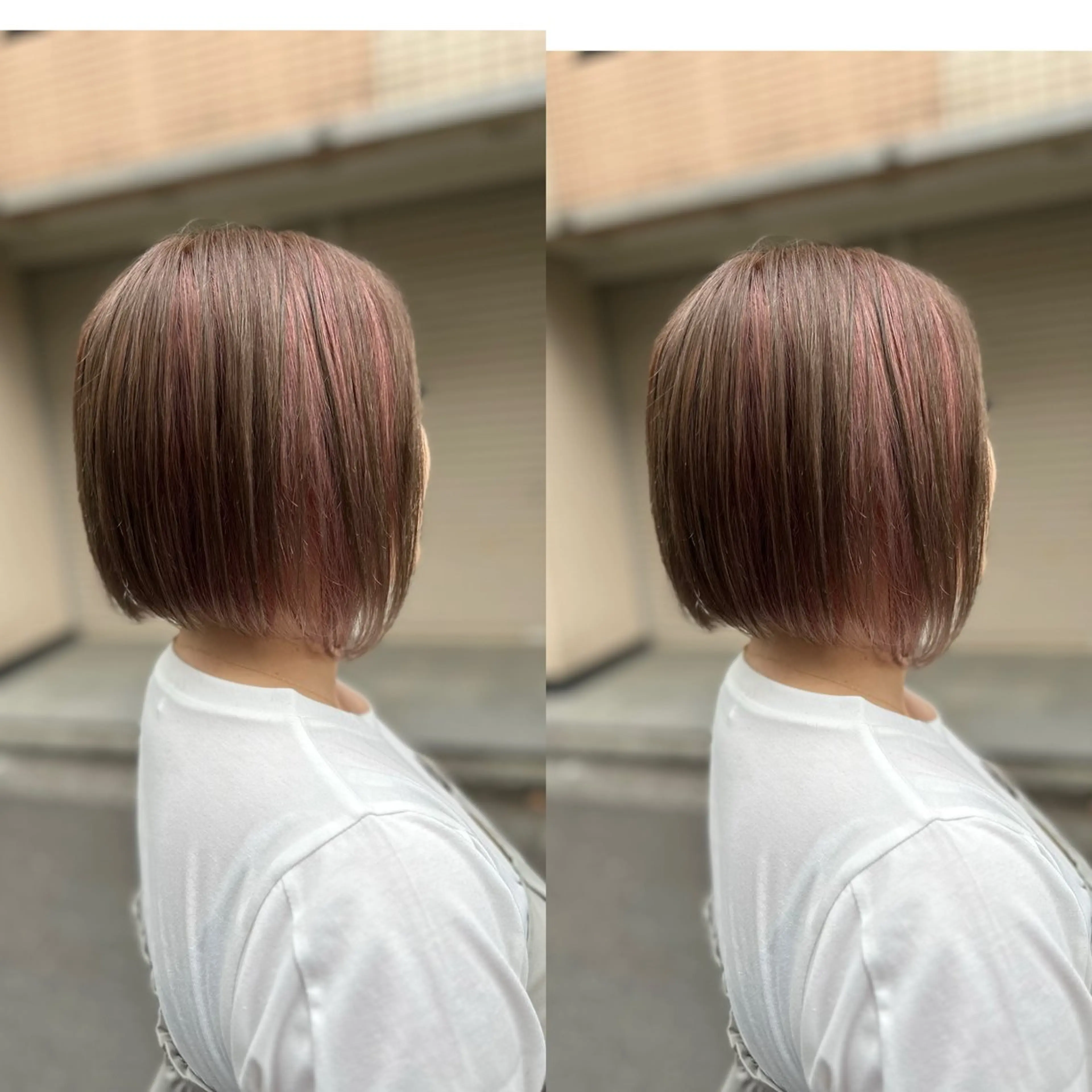 ミディアム 宮崎moc立川 ブリーチのヘアスタイル