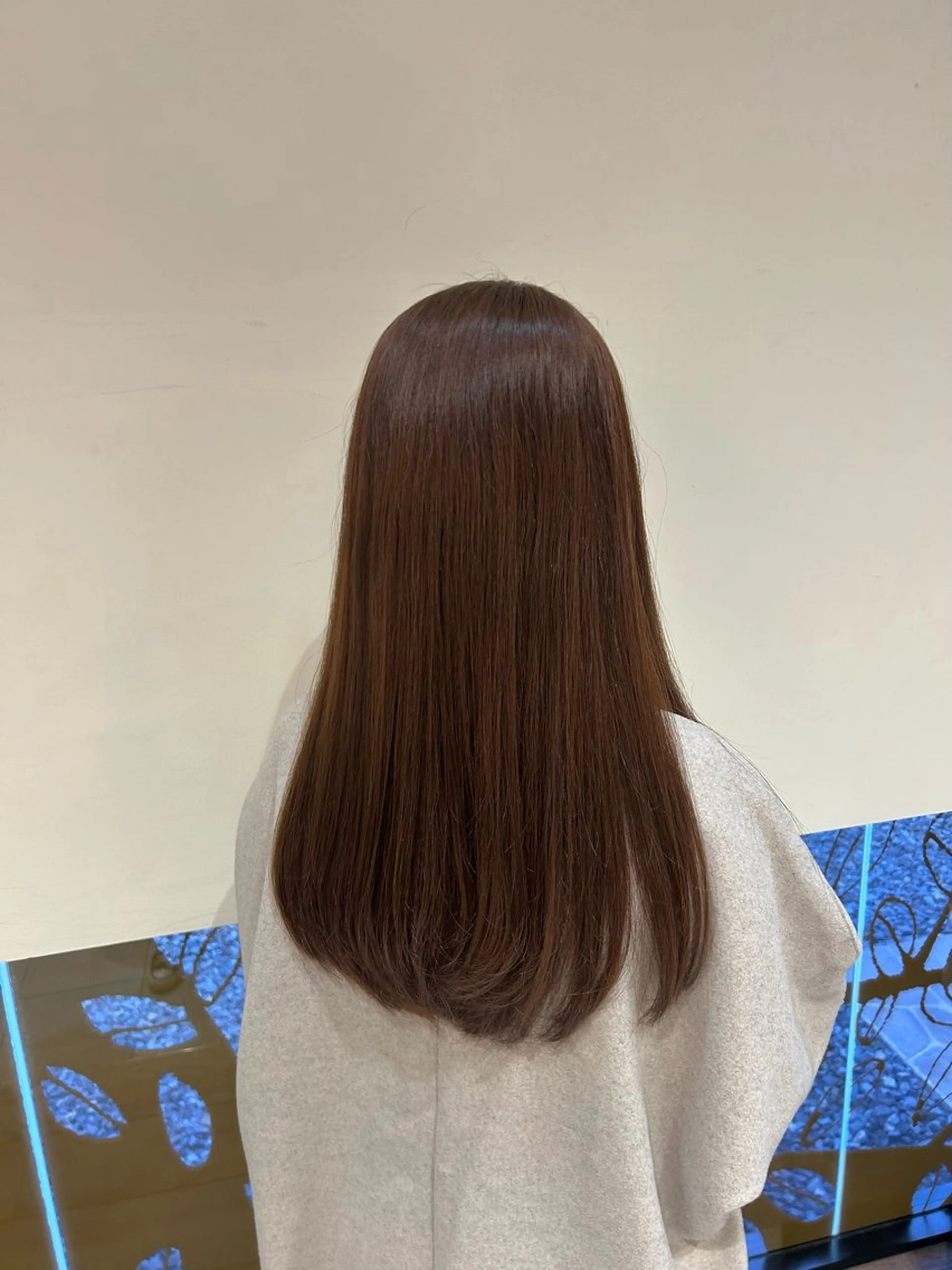 ロング レイヤーカット ローレイヤー カット 村松 麻菜のヘアスタイル
