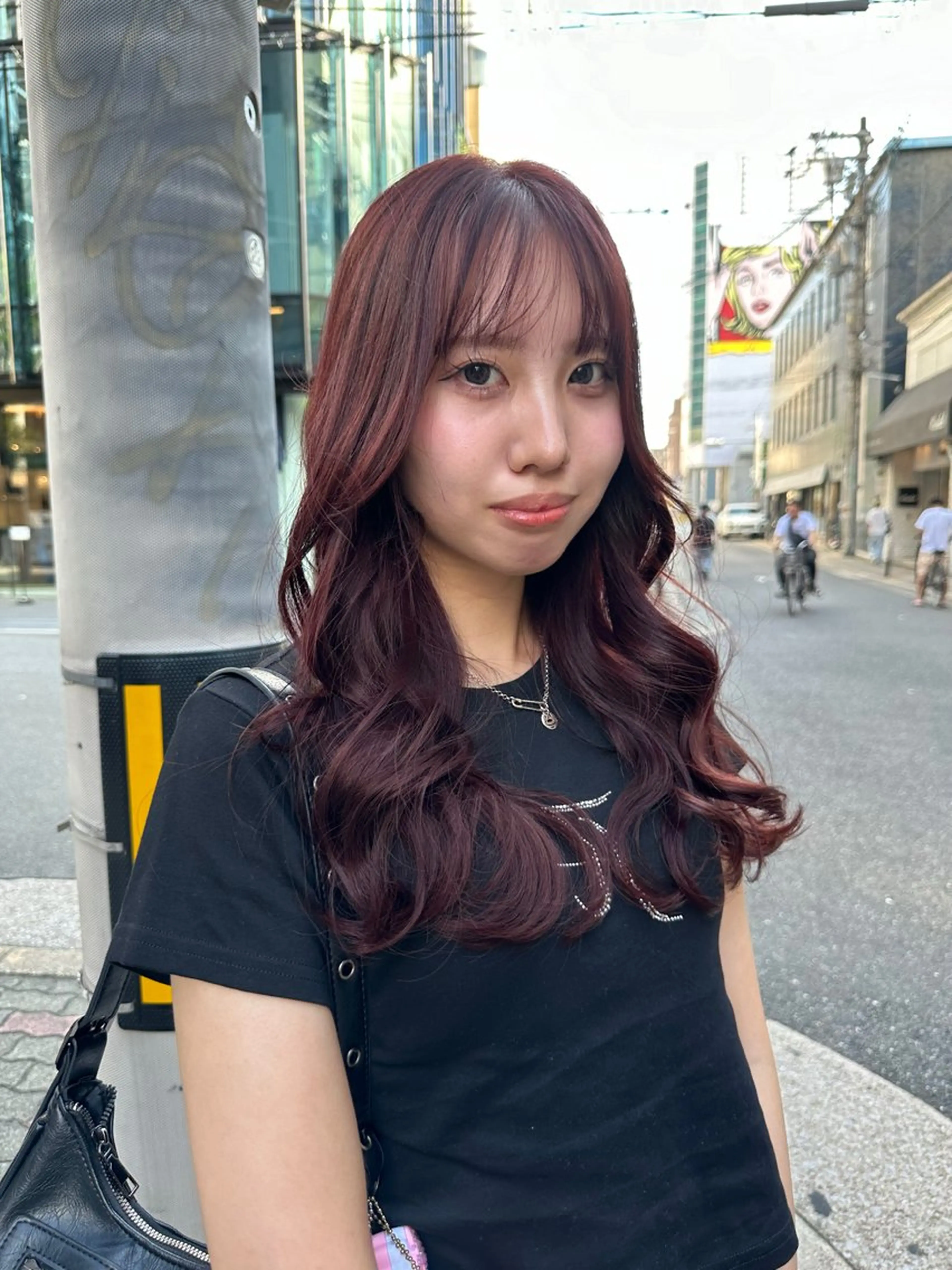 【髪質改善☁️♡】カット＋髪質改善カラー＋酸性縮毛矯正＋トリートメント【海外ガール／髪質改善／海外ガール】💕︎💕︎の写真