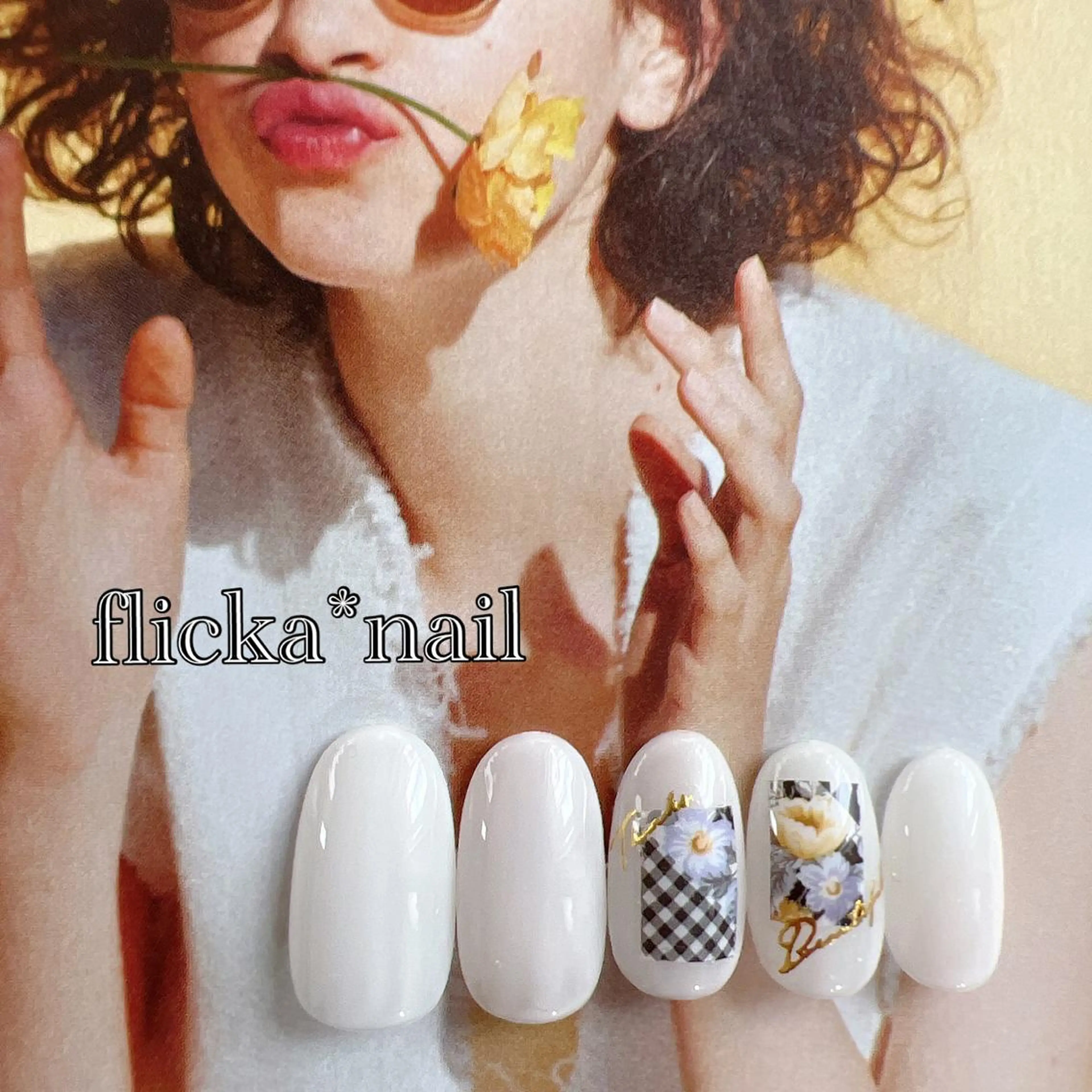 ネイル フラワーネイル ハンドネイル flicka＊nail所属・flicka* nailのネイルデザイン
