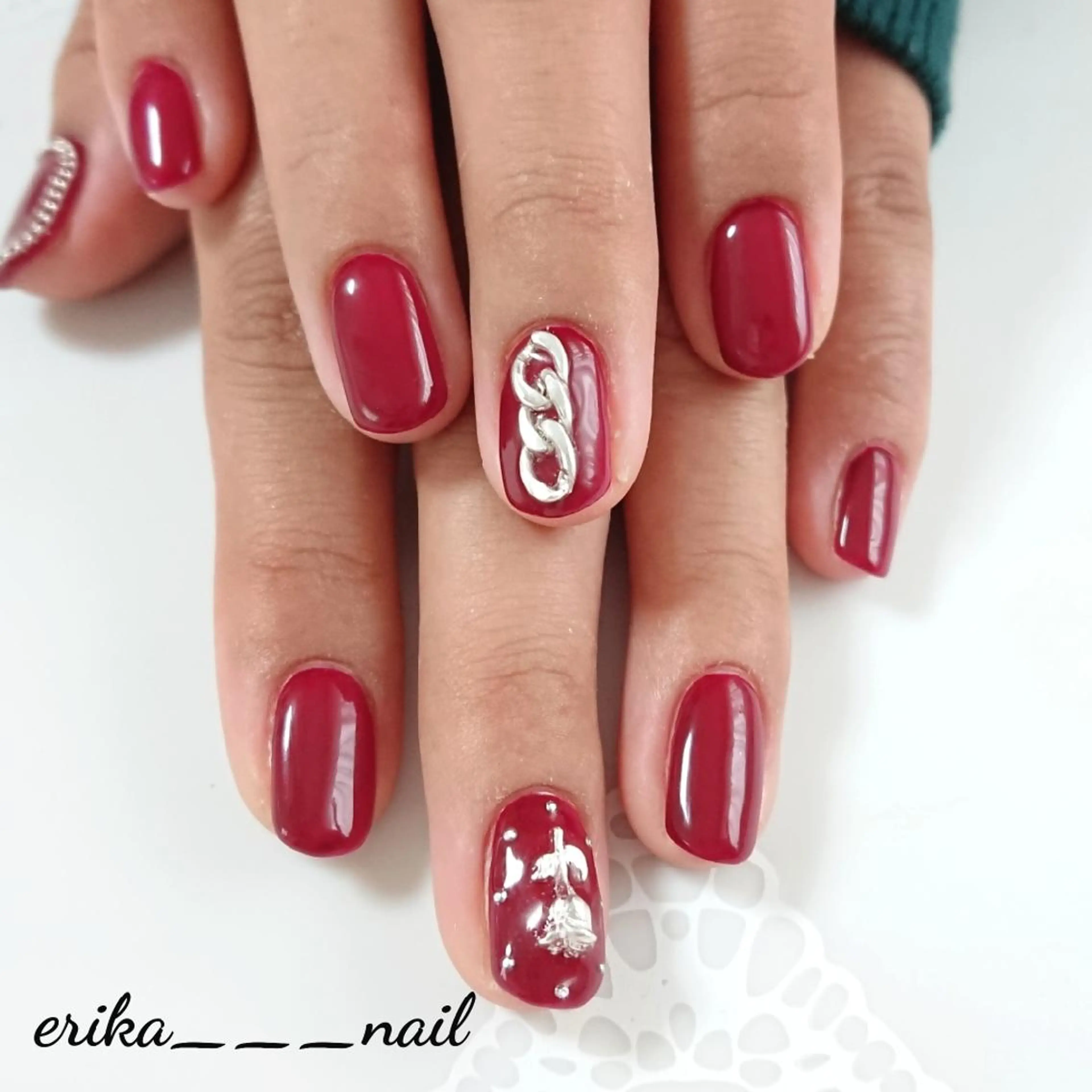 ネイル ハンドネイル 稲垣 江梨花のネイルデザイン