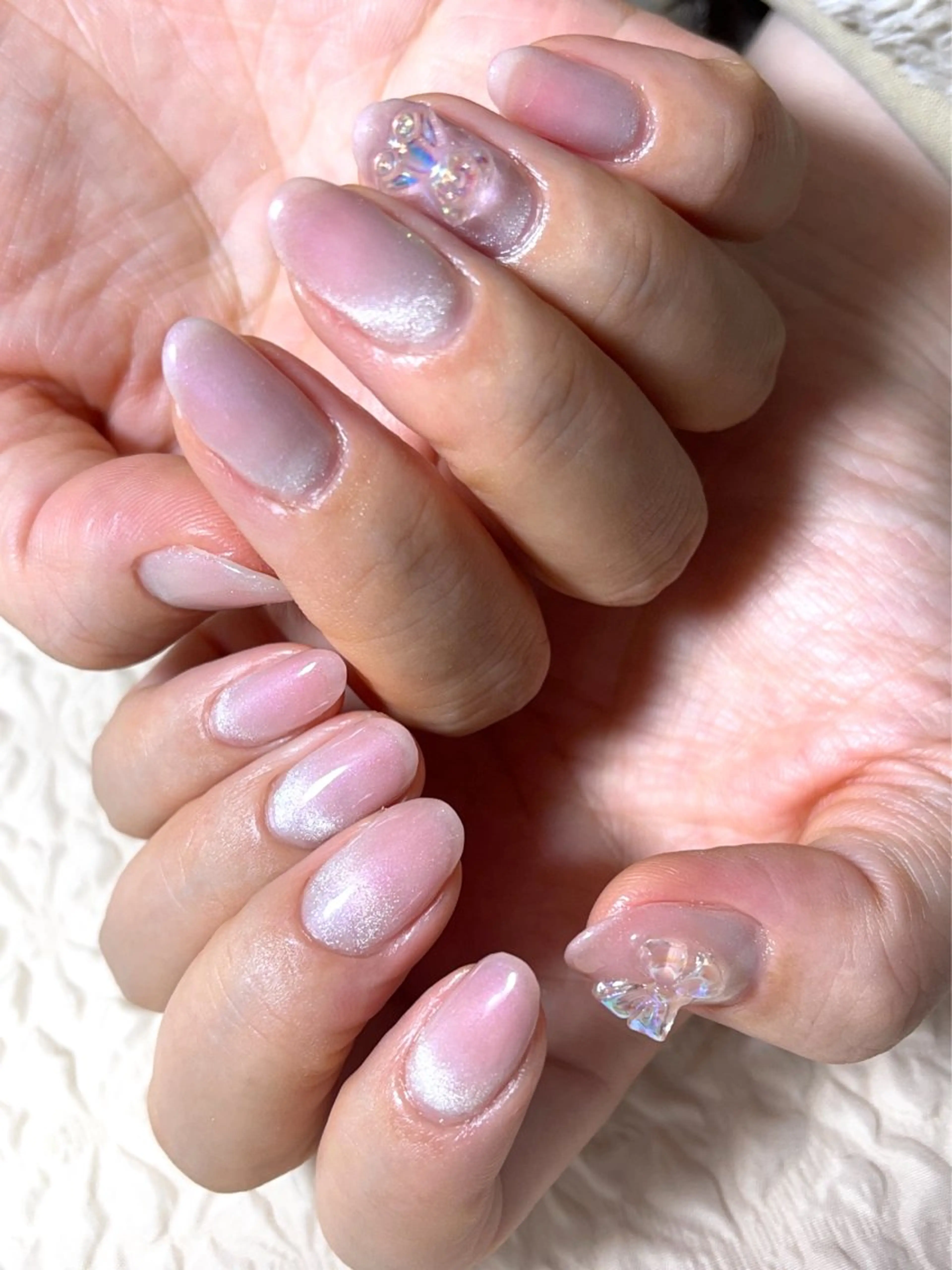 ネイル グラデーション マグネットネイル ニュアンスネイル シンプルネイル Candy nail所属・Miki_ Candy nailのネイルデザイン