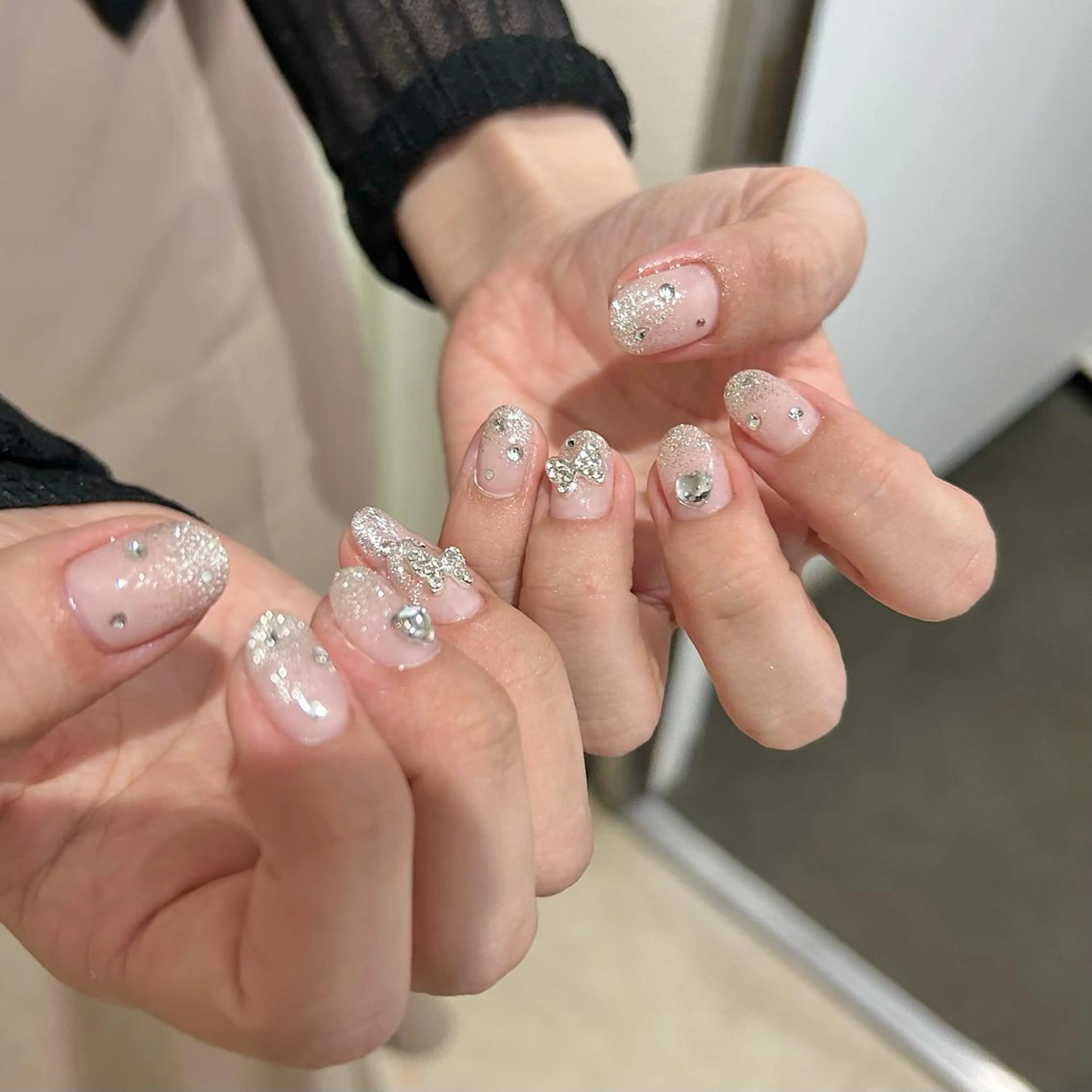 ネイル ハンドネイル ☽ ☾のネイルデザイン