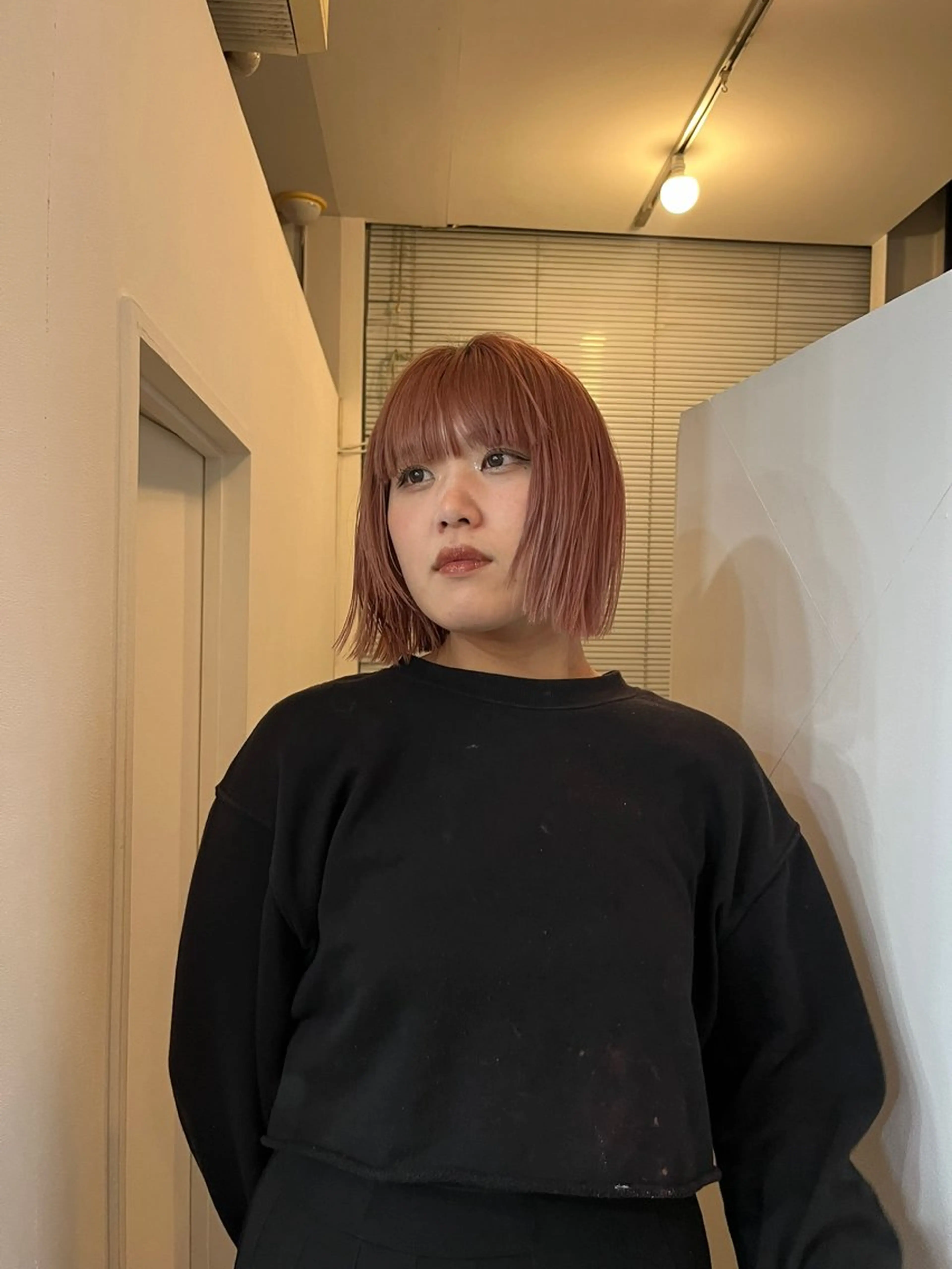 カラー VISION   aoyama所属・かがやしづ ✂️ショートカットのヘアスタイル