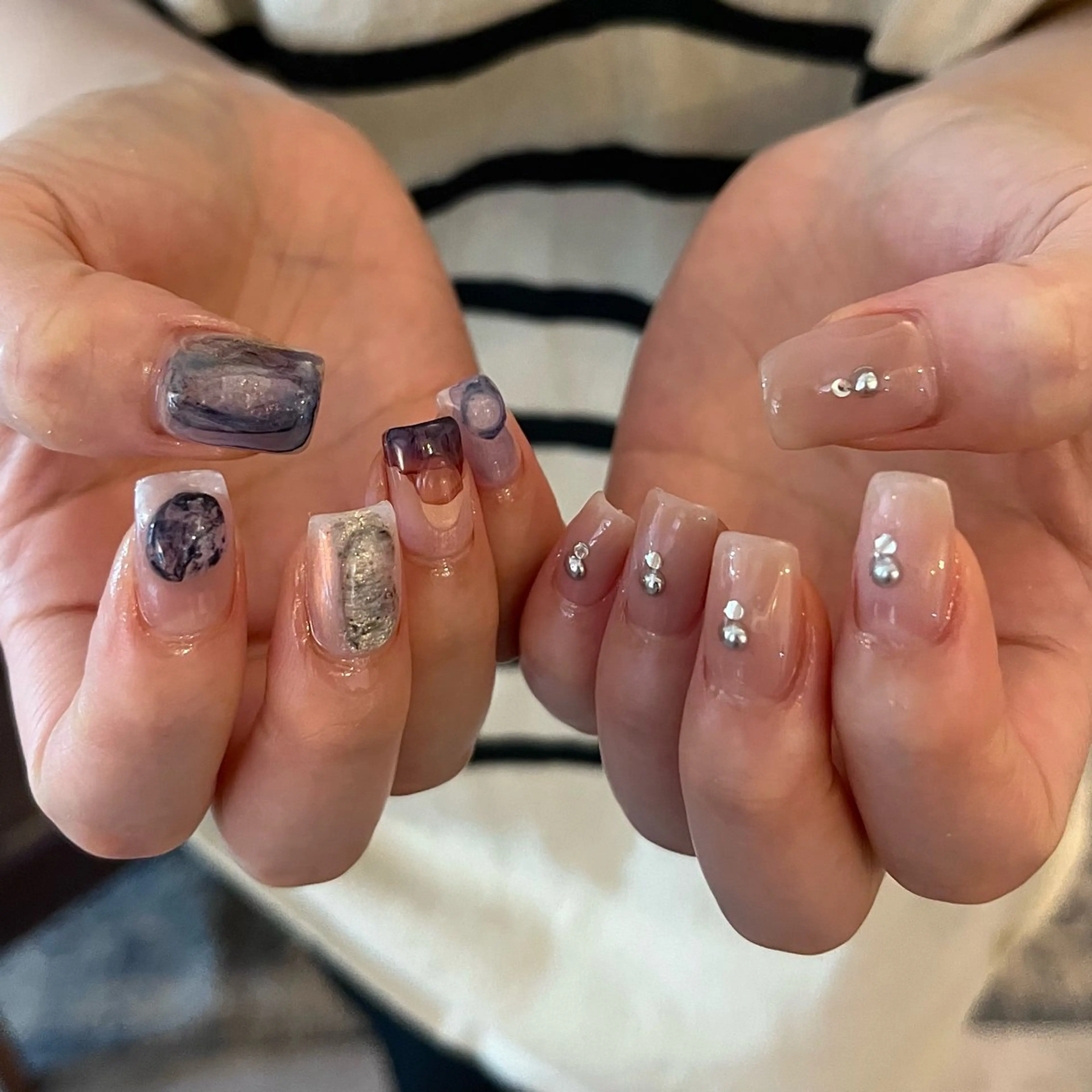 ネイル ハンドネイル nail salon O (en)所属・vegh. nail／阿波座のネイルデザイン