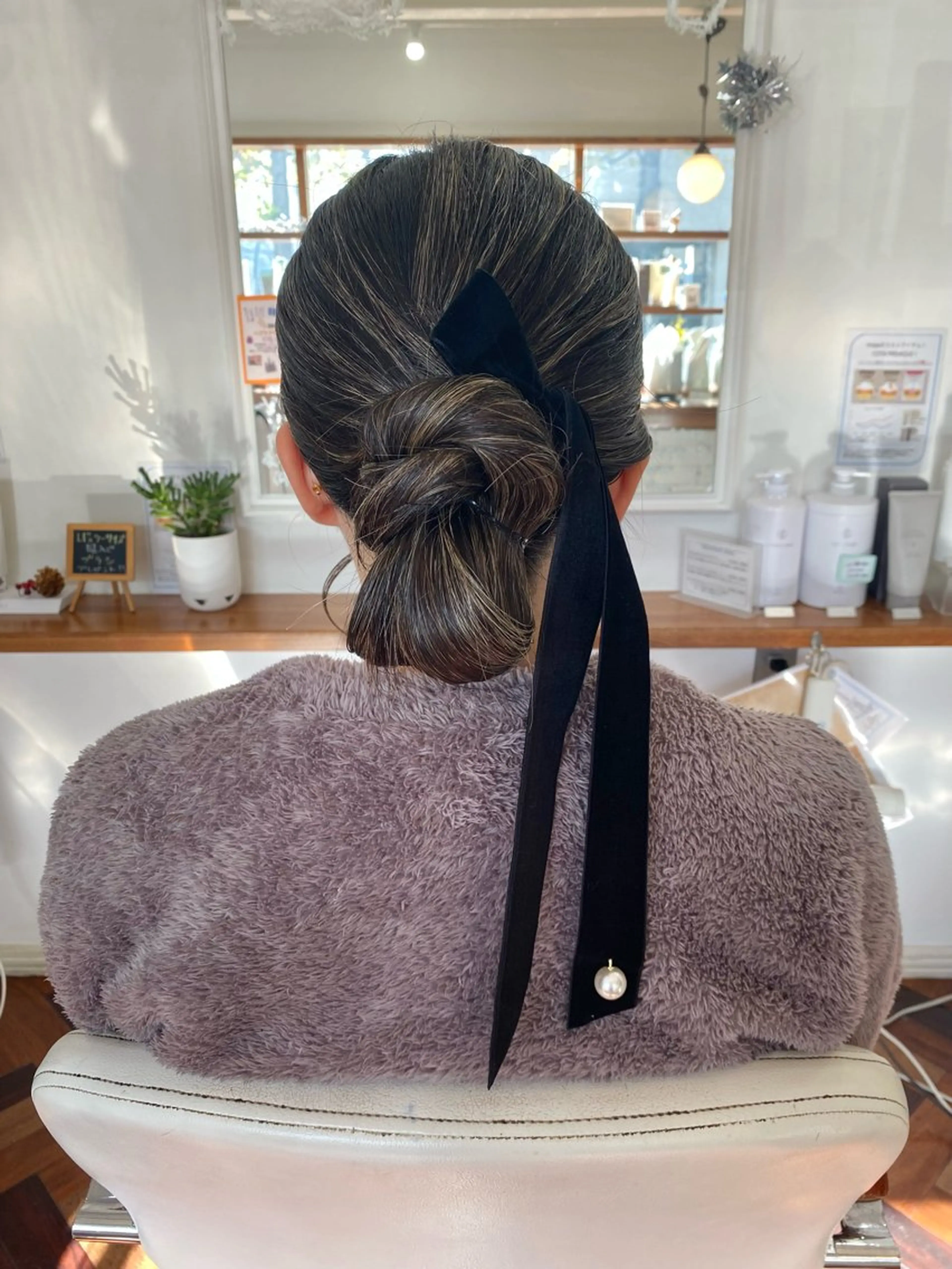 ロング ヘアアレンジ ヘアセット Kazaoka Saraのヘアスタイル