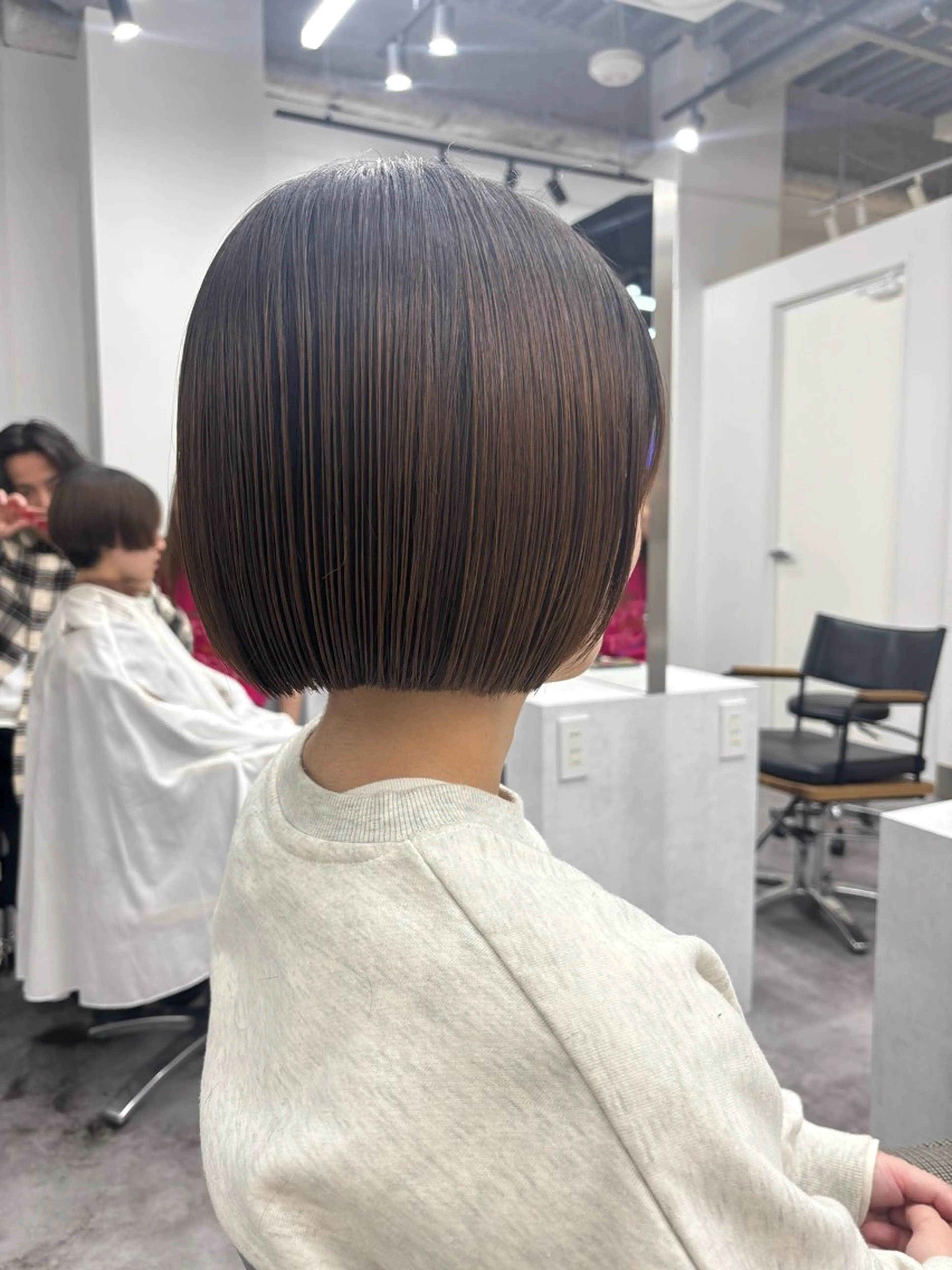 ショート カラー ヘアアレンジ マエダ アズミ🌱のヘアスタイル
