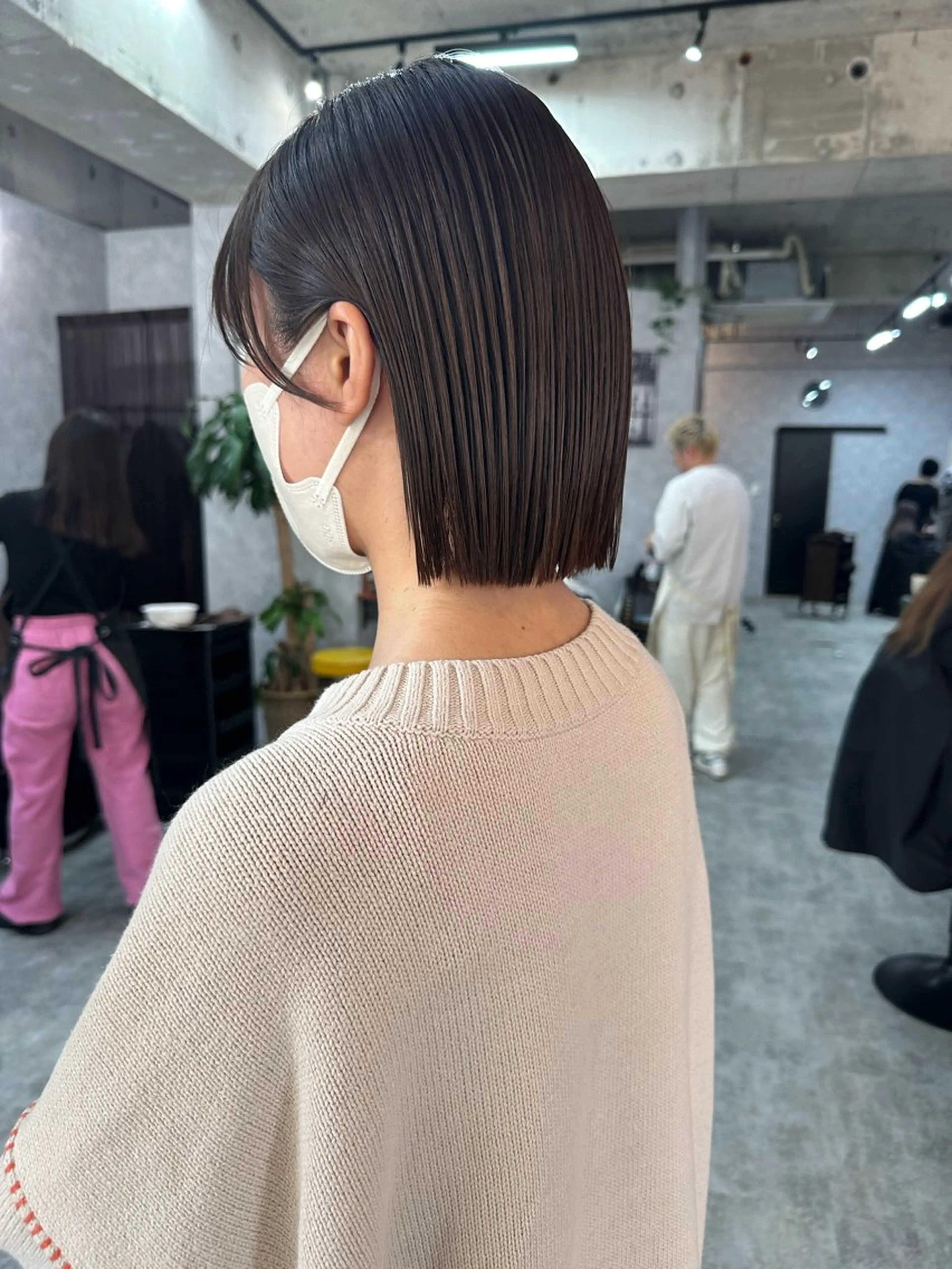 ショート 切りっぱなしボブ ショートボブ ハンサムショート 丸みショート ボブ カット トリートメント C’LD hair  produce /シールドヘア所属・モテ髪/ボブ/ショー ト/アダチフウトのヘアスタイル