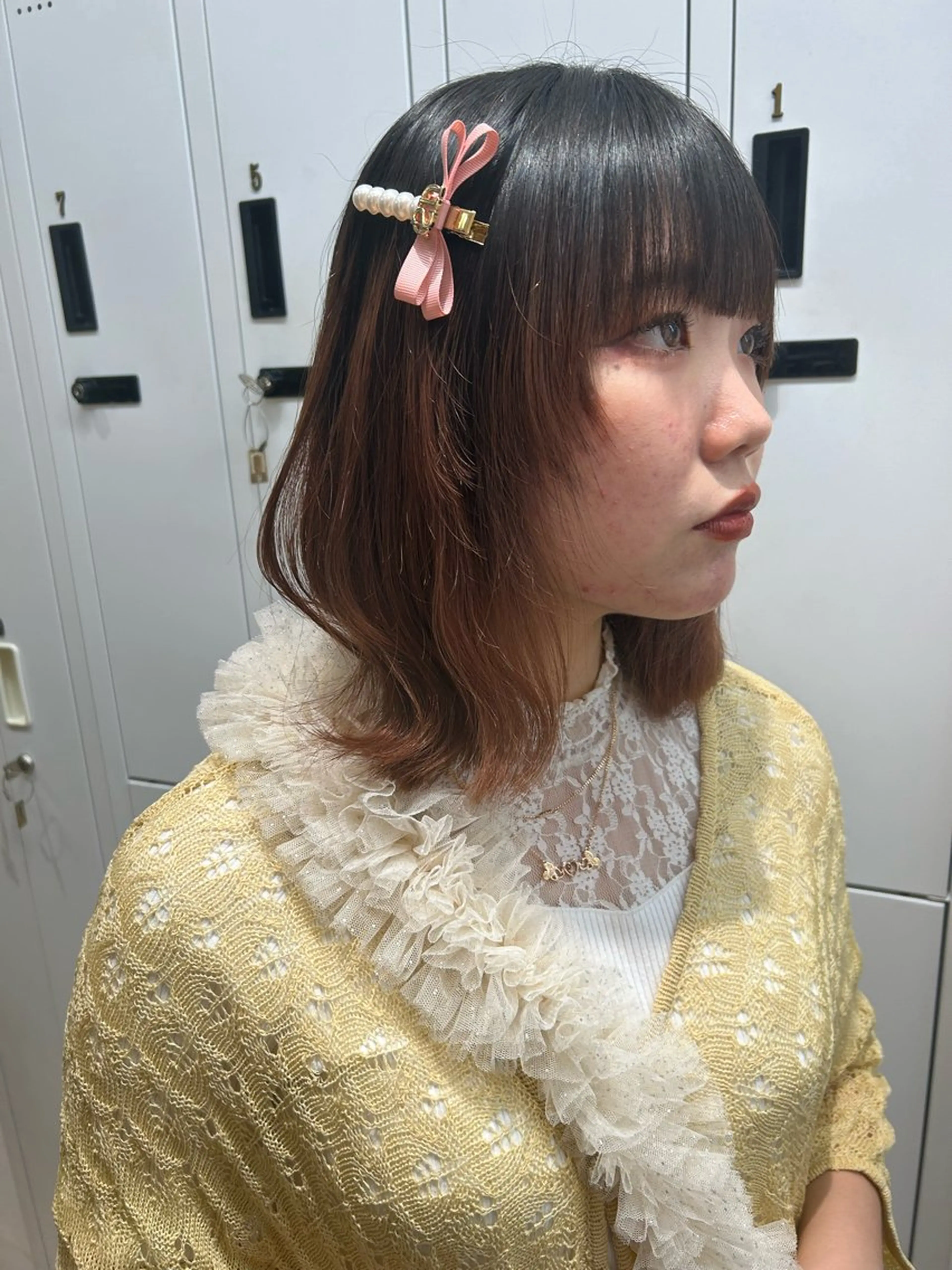 ミディアム トリートメント null 《 栞 》のヘアスタイル