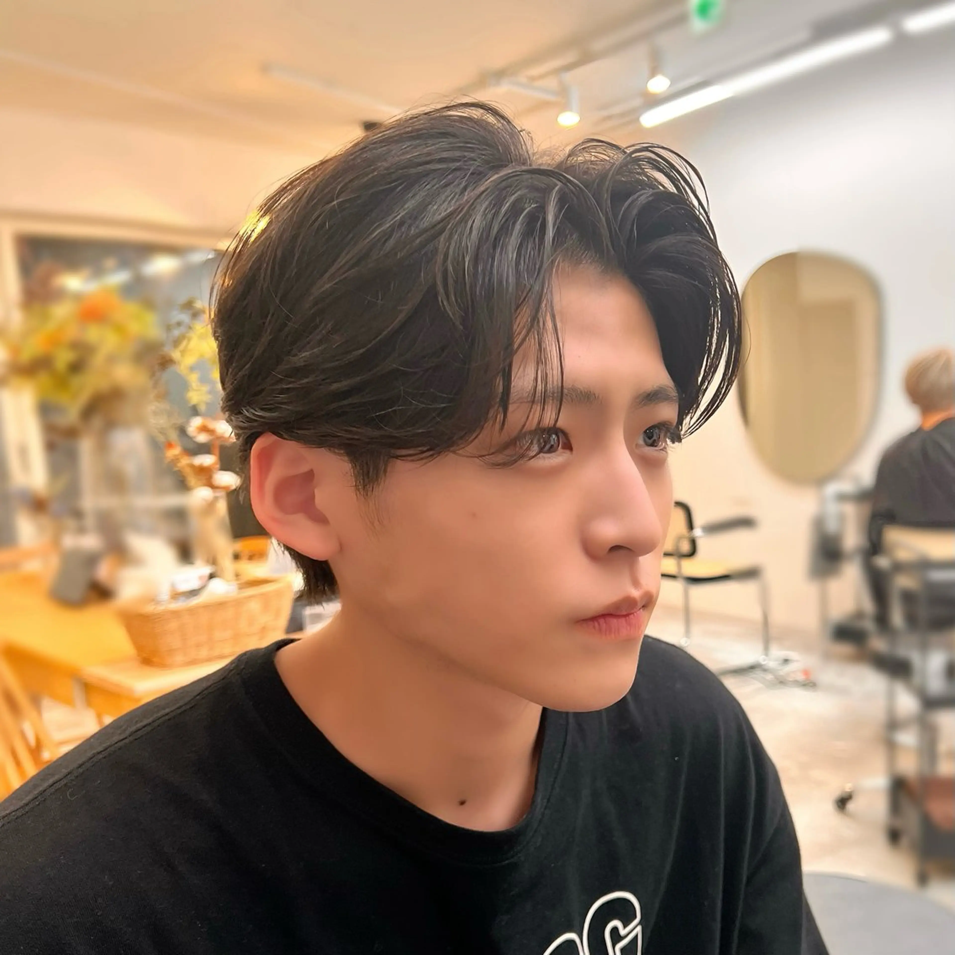 パーマ キッズ カット パーマ 🇰🇷韓国風カット 本木将紀🇰🇷のヘアスタイル
