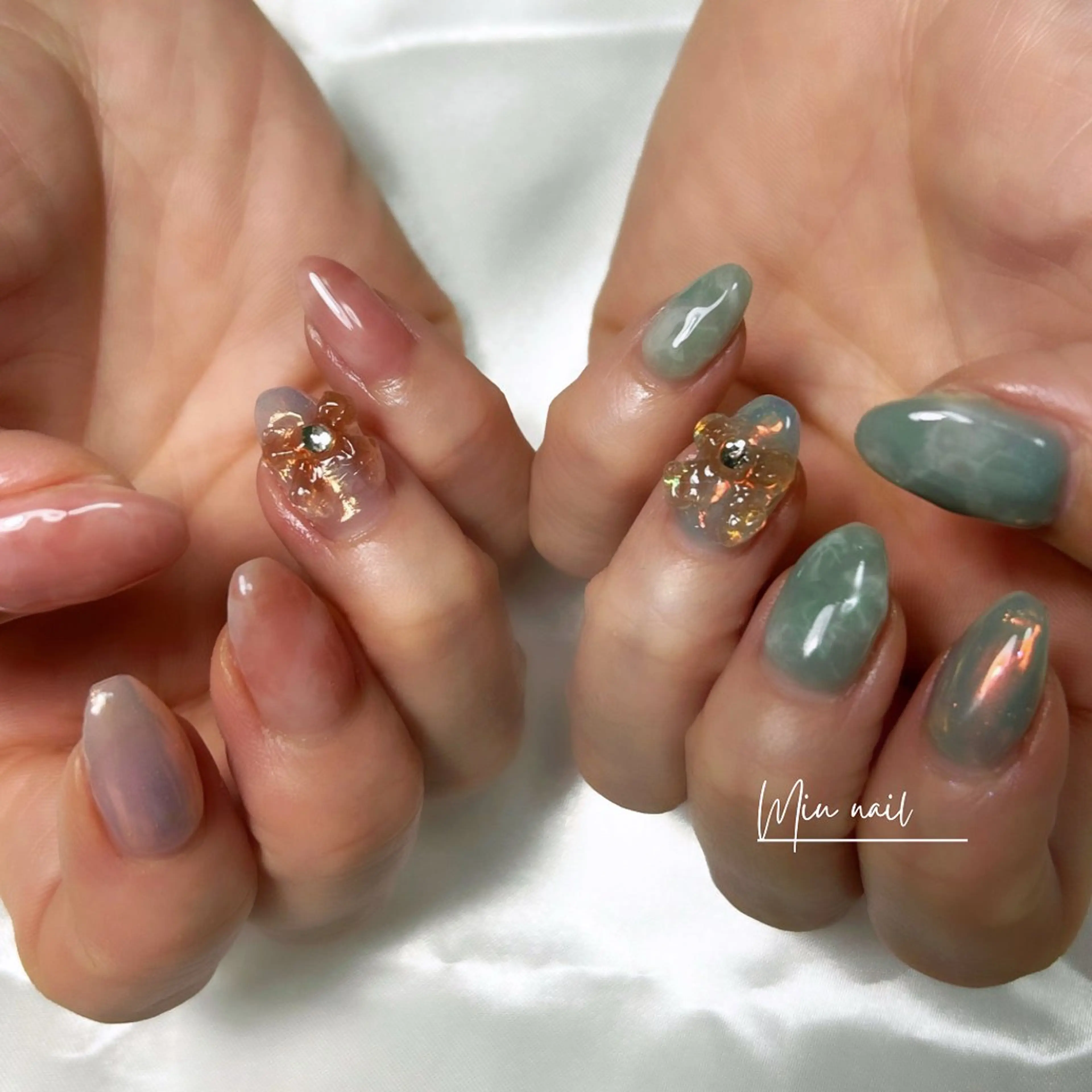 ネイル ハンドネイル トータルビューティーサロンFelice所属・Miu nail /橿原のネイルデザイン