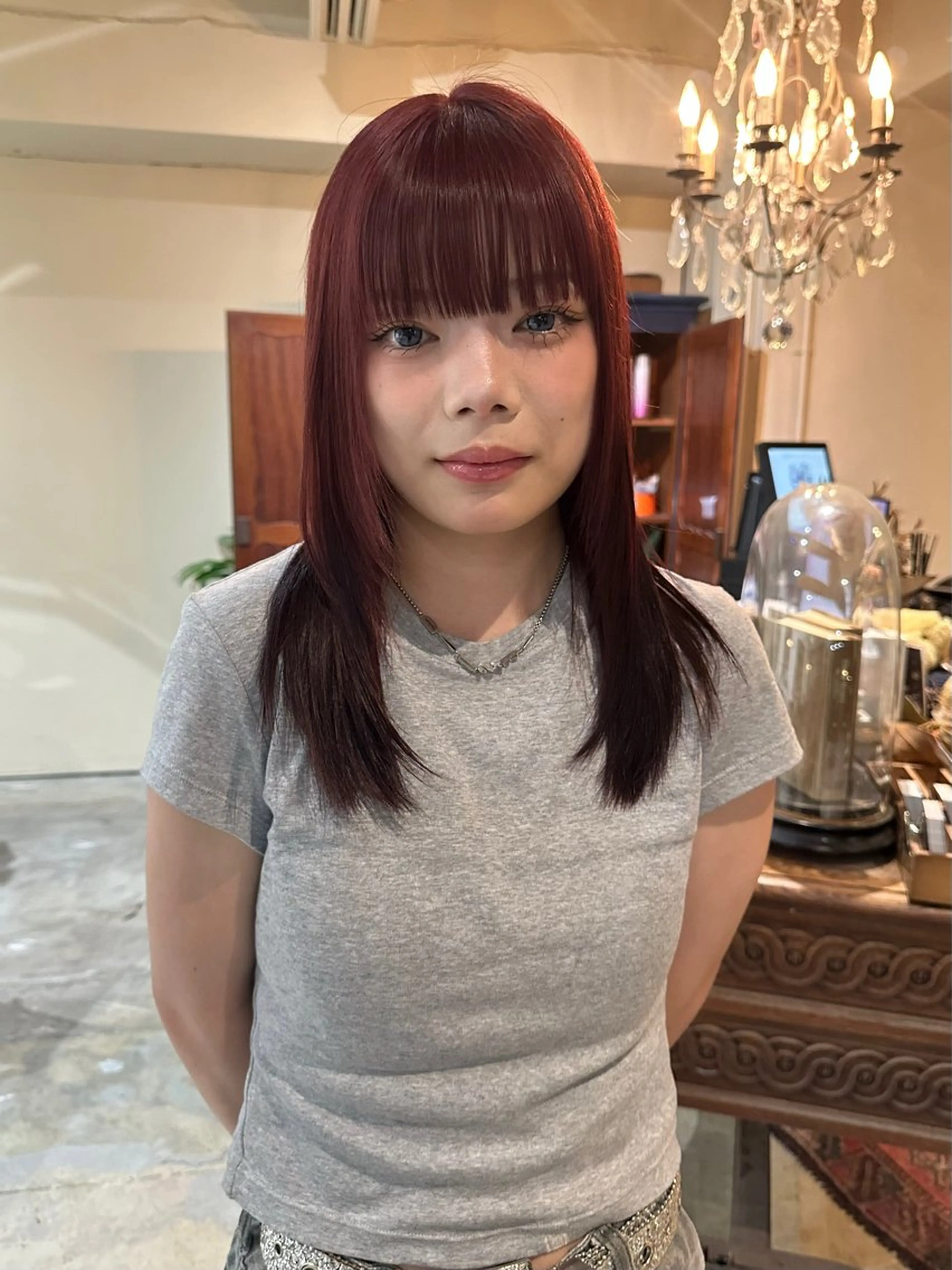 ミディアム カラー もりやま りりかのマツエク・マツパデザイン