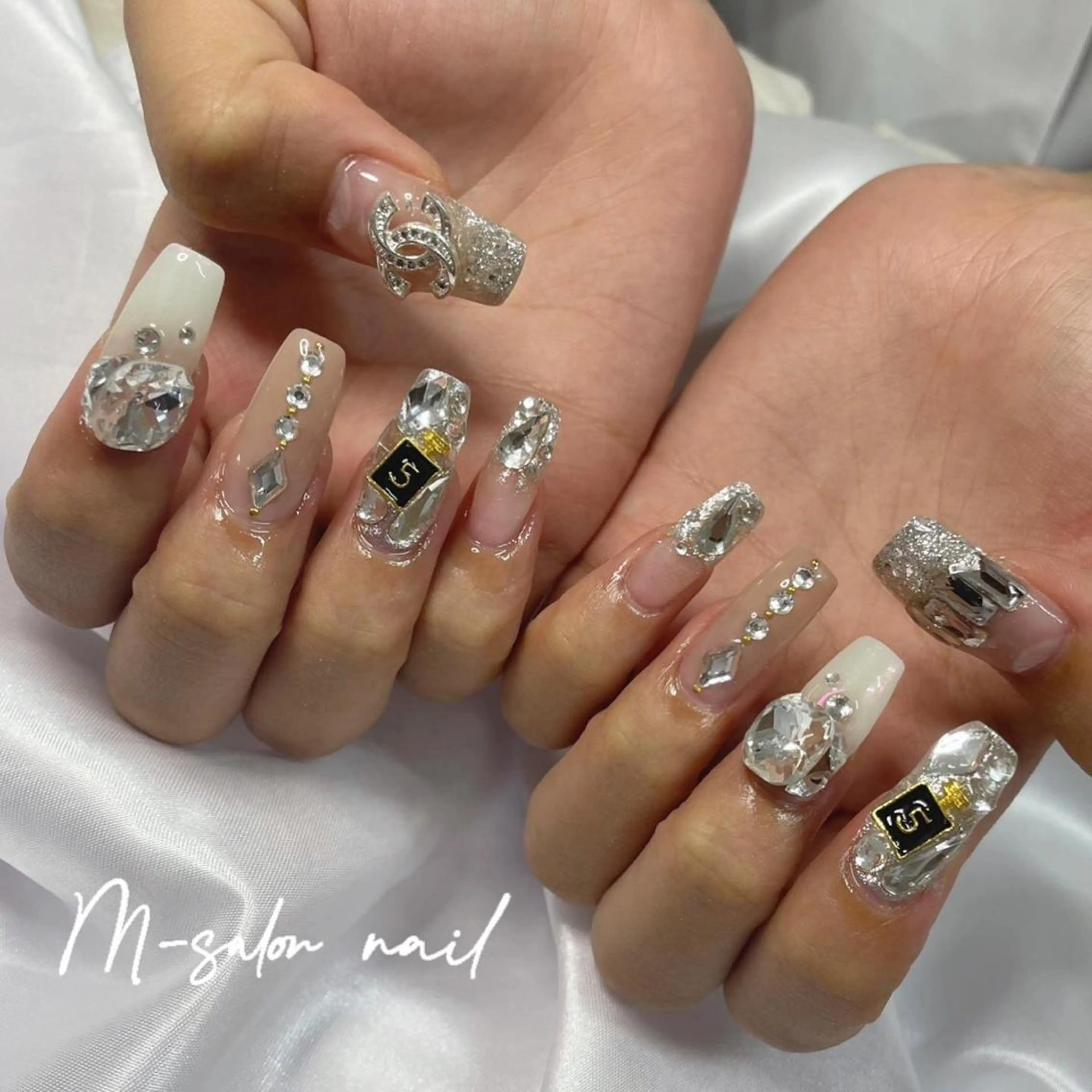 ネイル ハンドネイル 韓国/網紅/パーツ M-salonのネイルデザイン