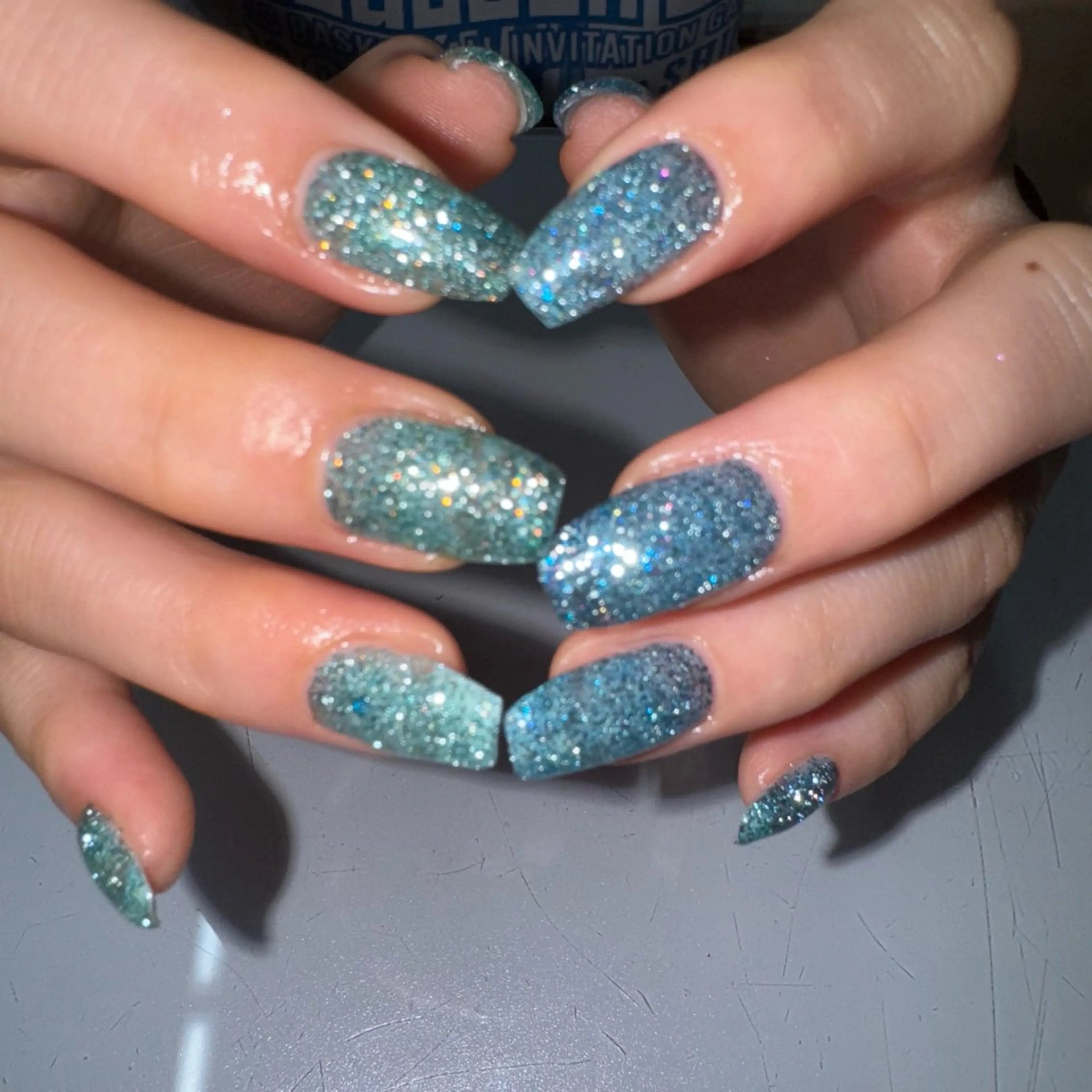 ネイル フラッシュネイル ラメ(グリッター) ハンドネイル Nail Sant Esperanza by SALON DE やす所属・Sant Esperanzaのネイルデザイン