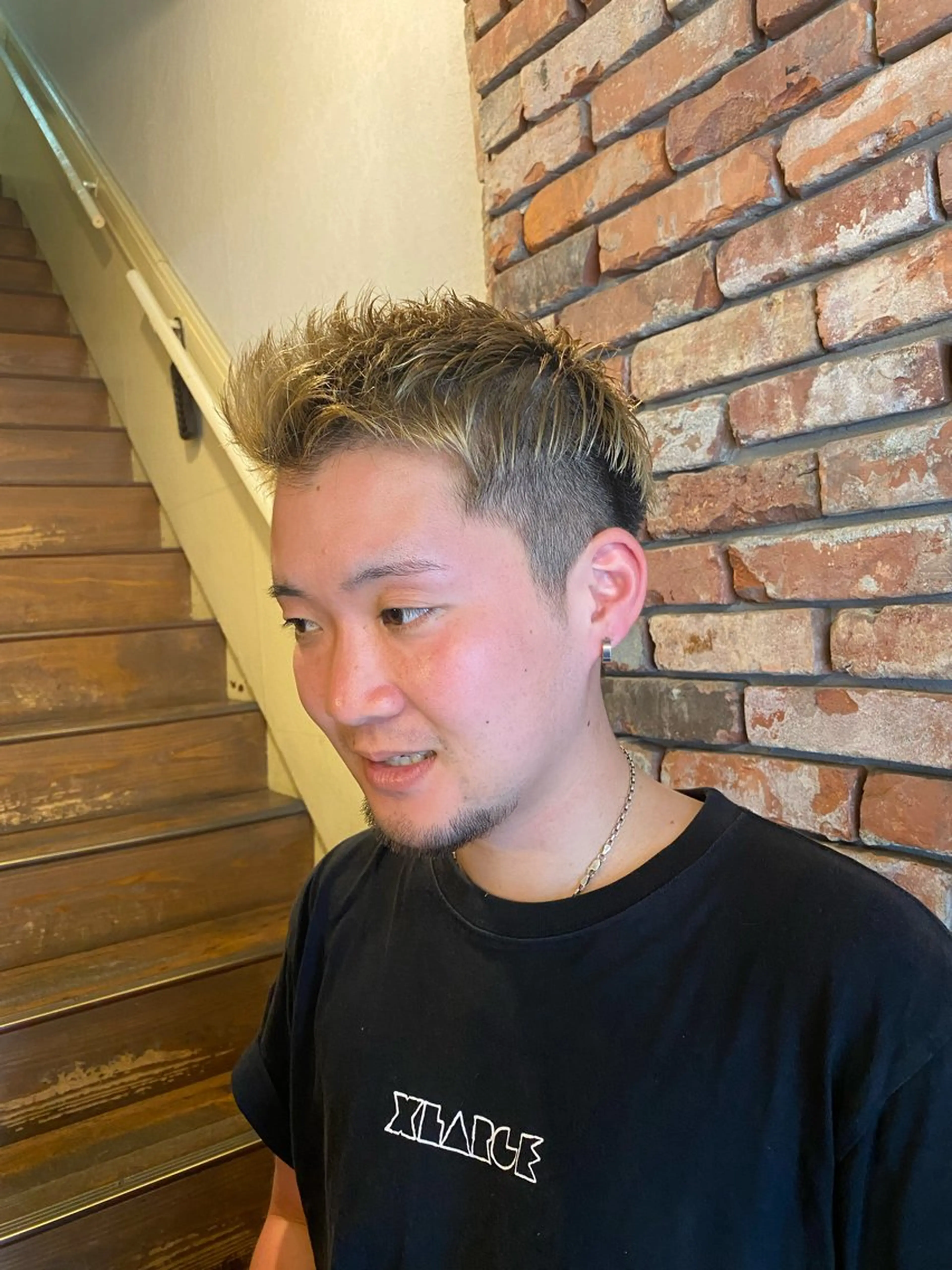 メンズ ツーブロック 刈り上げ スウィーティーヘアー所属・高塩翔大 髪質改善のヘアスタイル