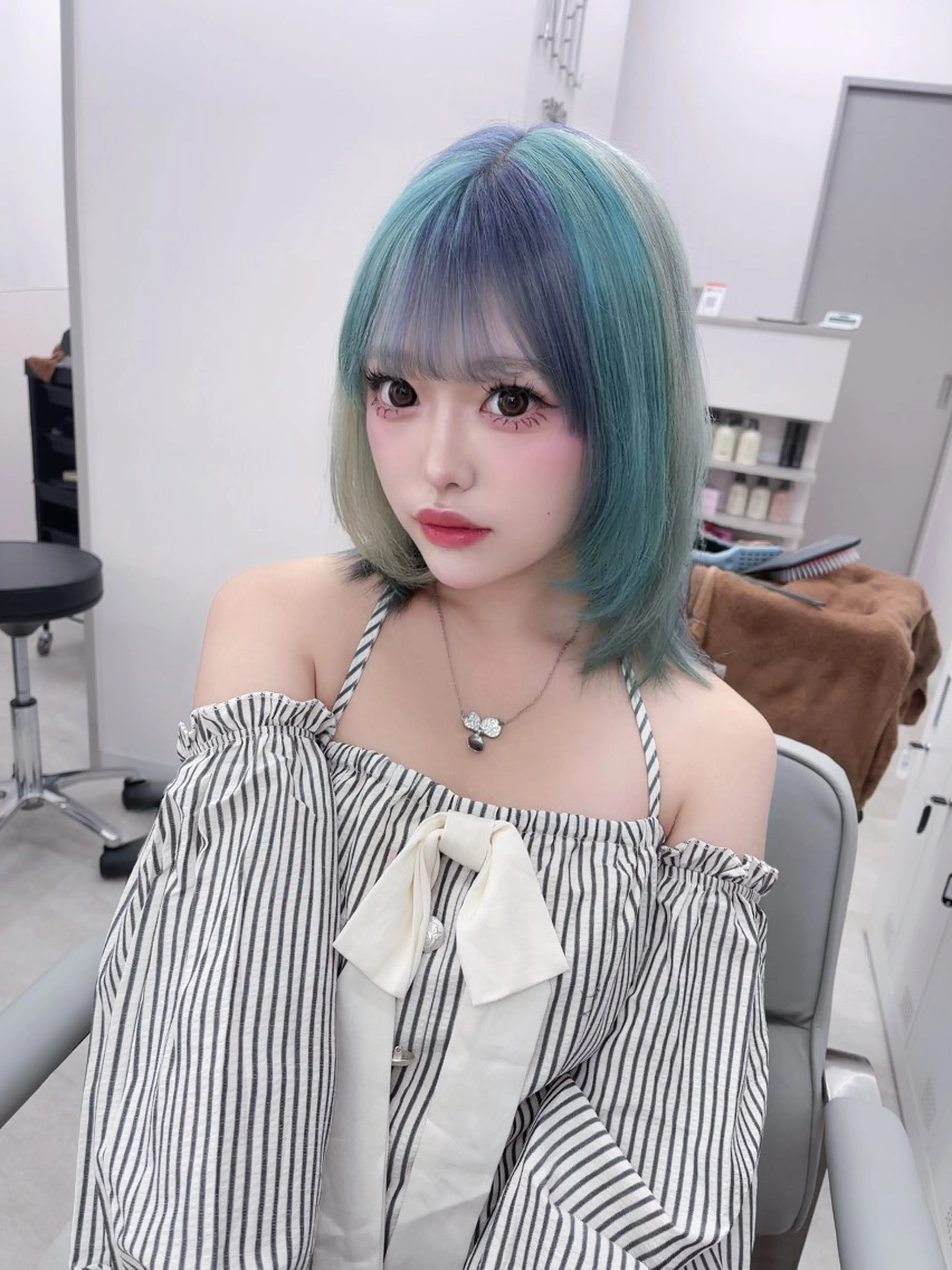 カラー BOOMBOX所属・Clair クレアのヘアスタイル