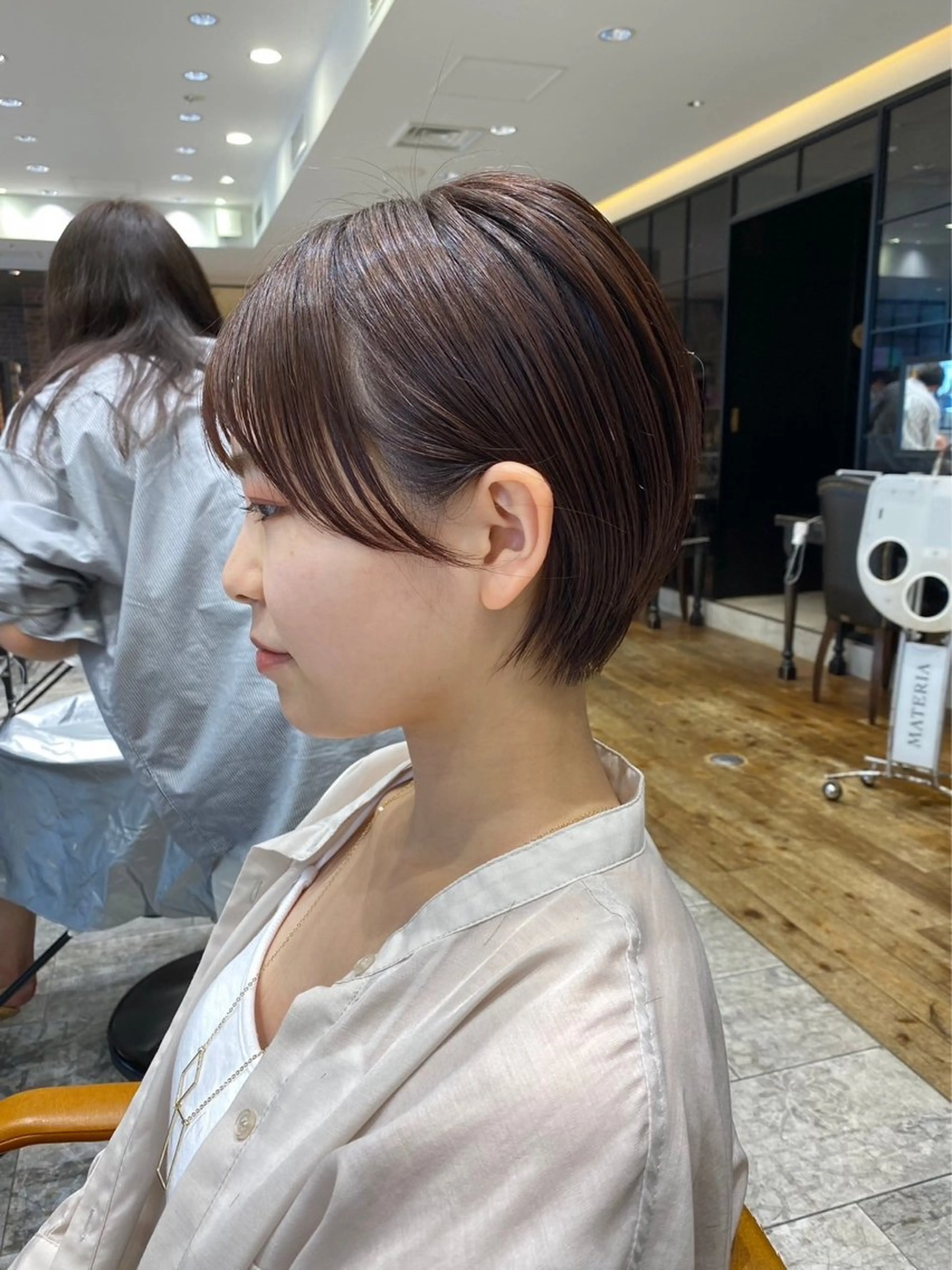 ショート ショートヘア カットモデル募集 ミネのヘアスタイル