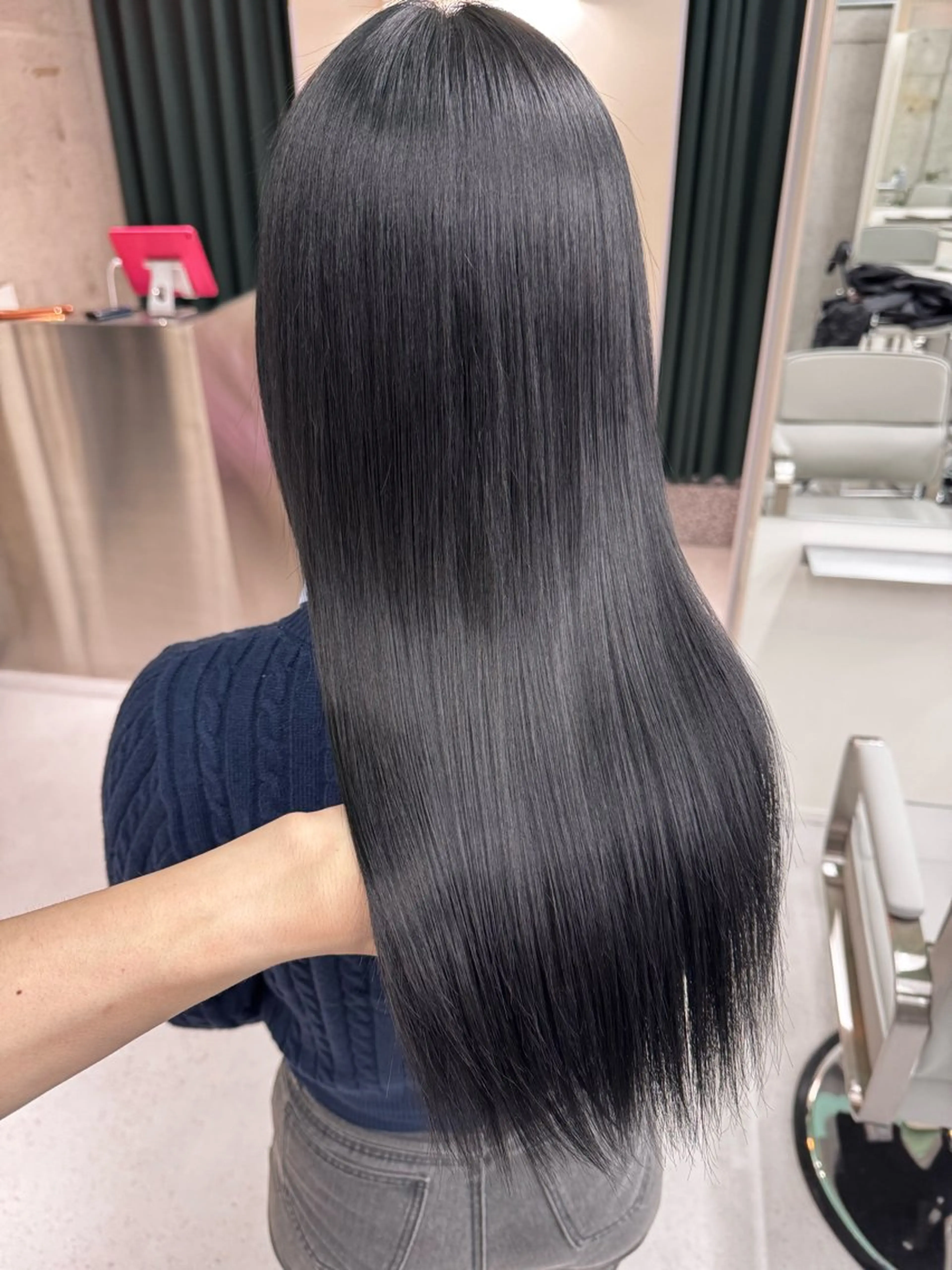 ロング ヘアカラー トリートメント 韓国ヘア特化 TAKESHIのヘアスタイル