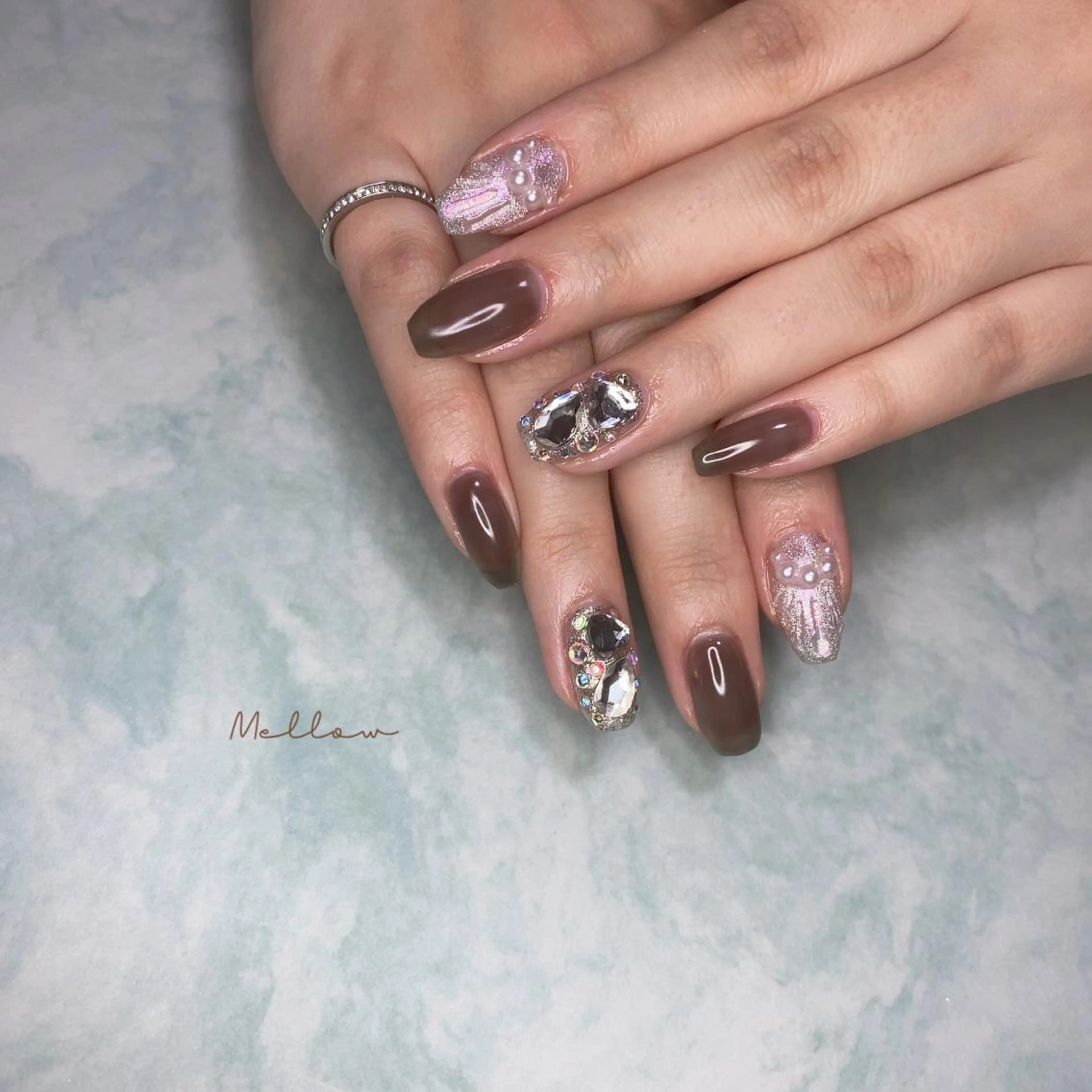 ネイル ハンドネイル mayu 𓃠のネイルデザイン