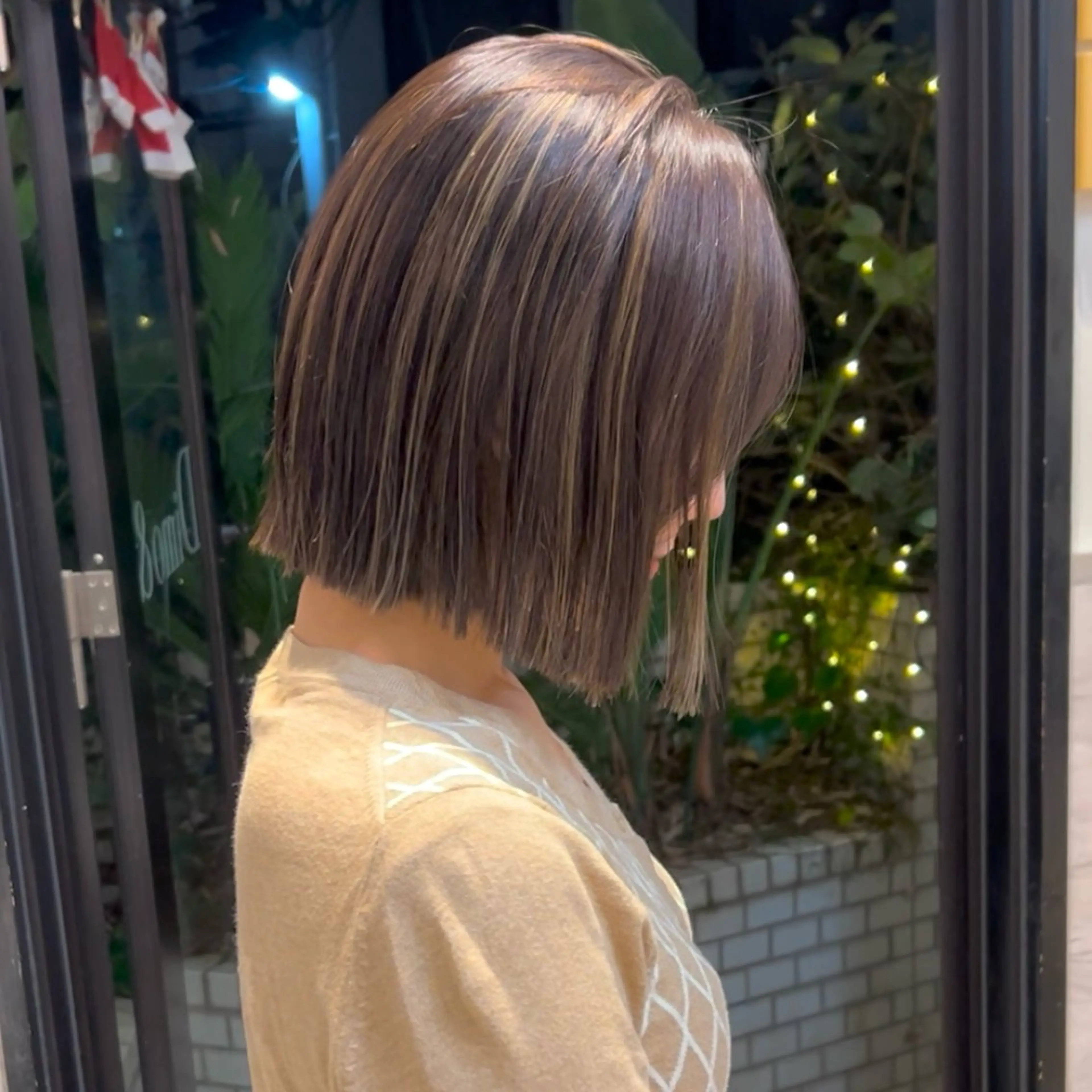 🟡ショートorボブカット➕ハイライト🟡の写真