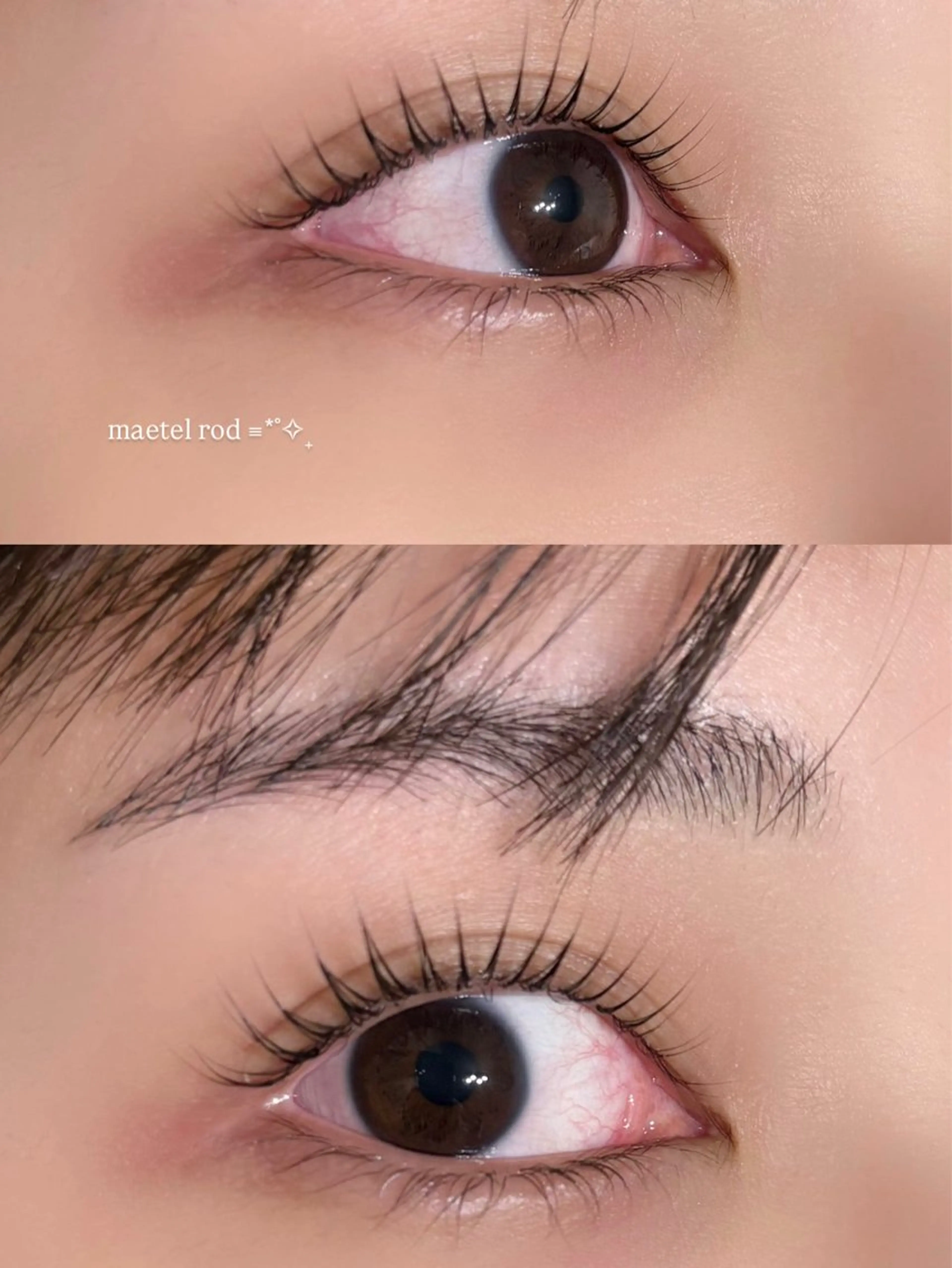 マツエク・マツパ 束感まつ毛 ナチュラル マツパ betty kanonのマツエク・マツパデザイン
