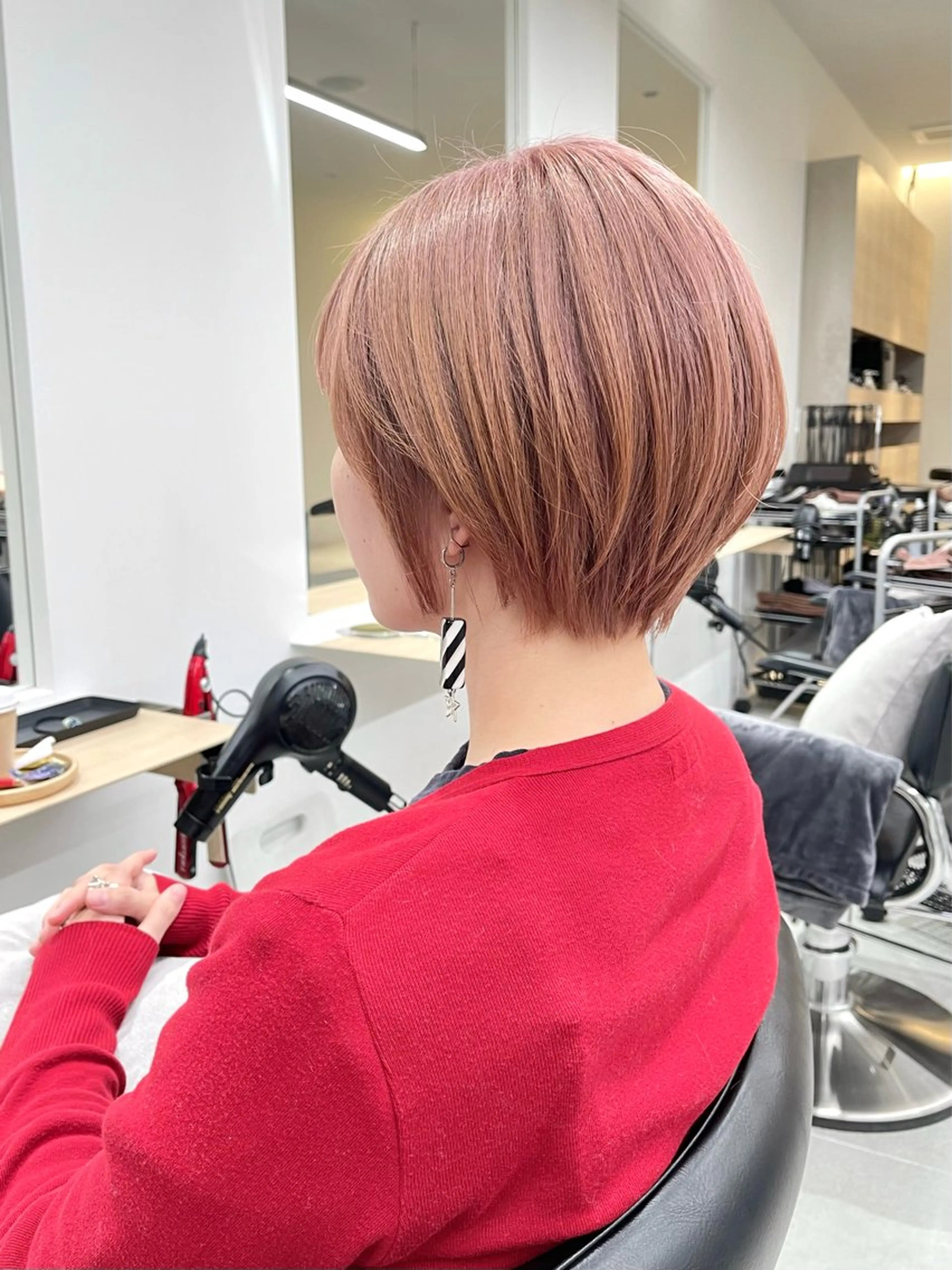 ショート 💫anショートボブ /カラー【日本橋】のヘアスタイル