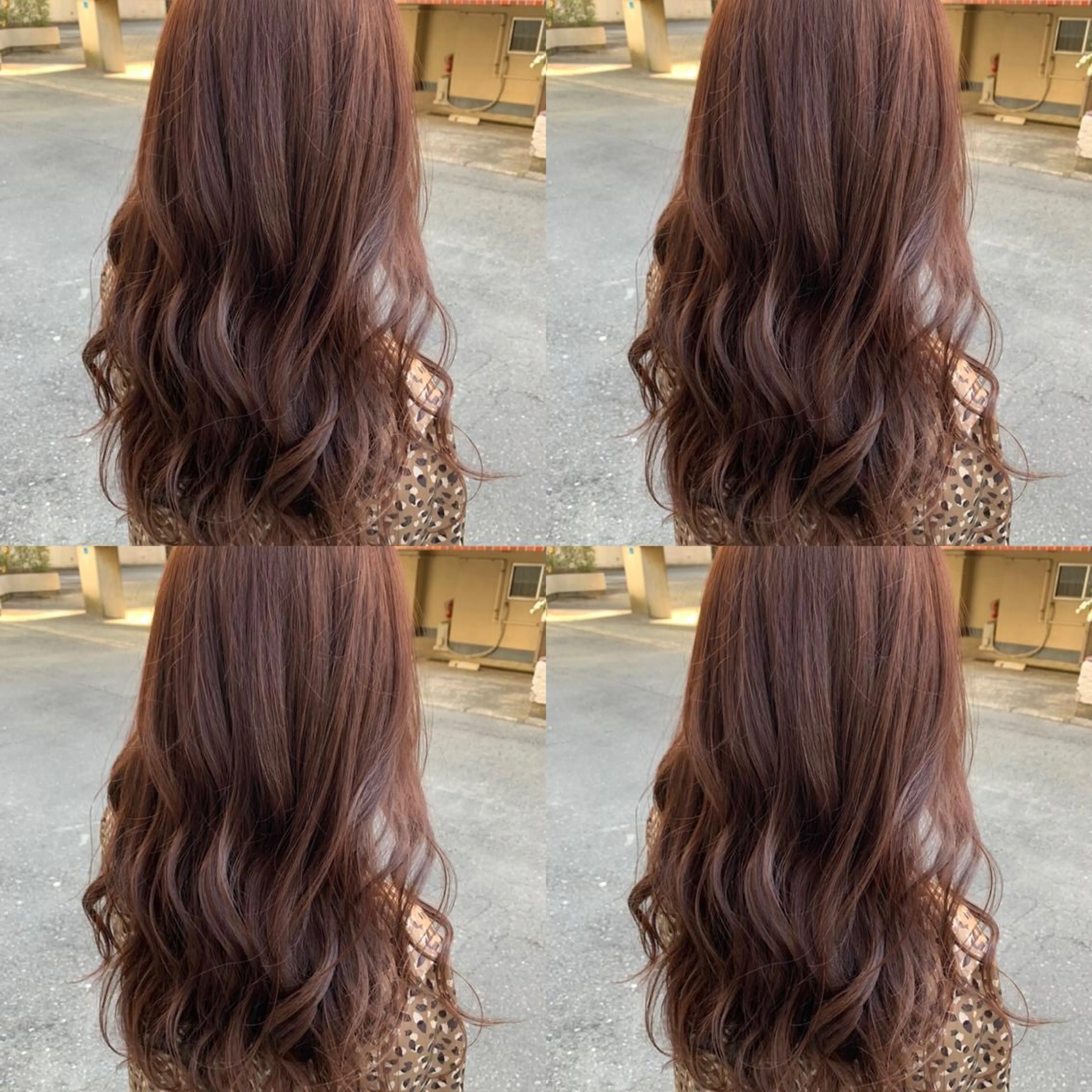 セミロング カラー ベージュカラー ピンクカラー ピンクベージュ カット ヘアカラー トリートメント ✨髪質改善✖︎韓国 レイヤー✨ナカムラのヘアスタイル