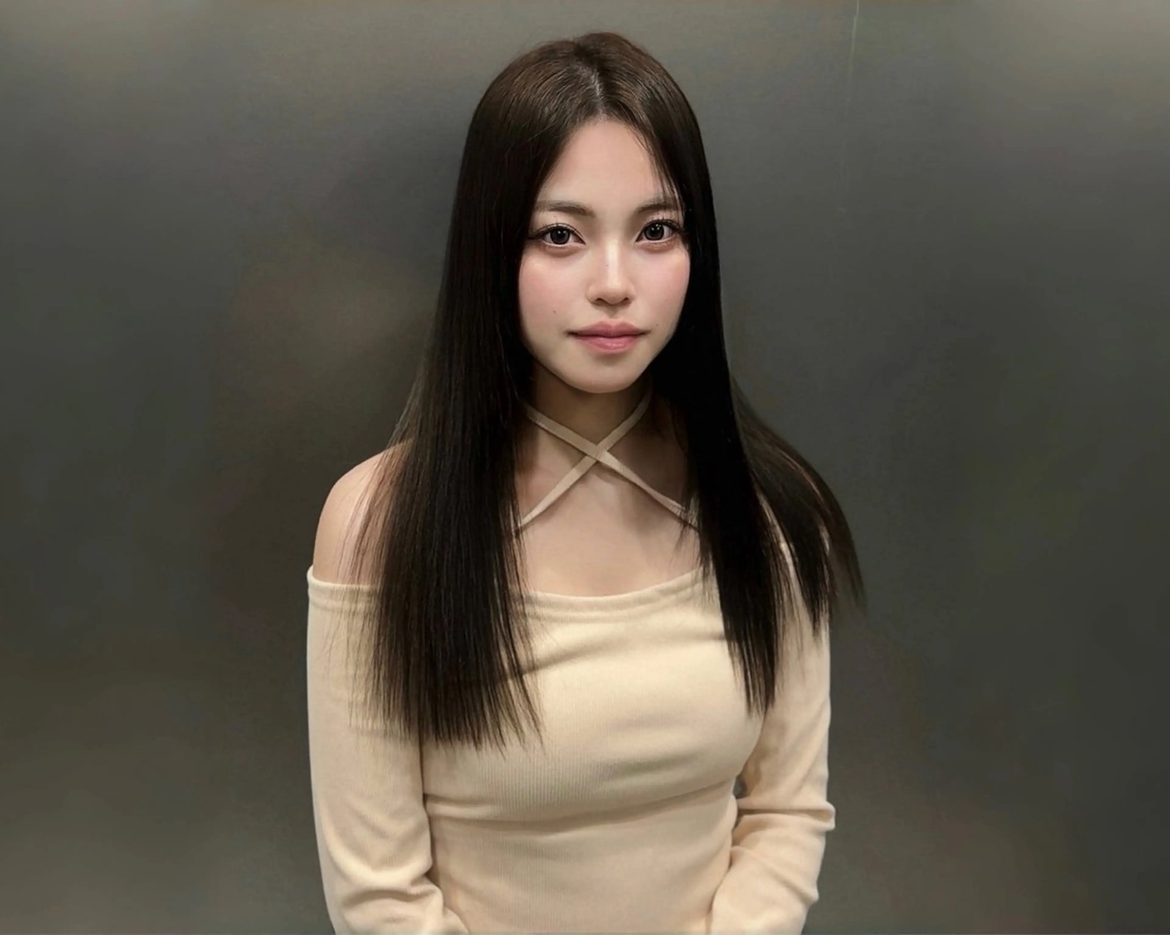ロング カラー ヘアカラー こせ 煌星のヘアスタイル