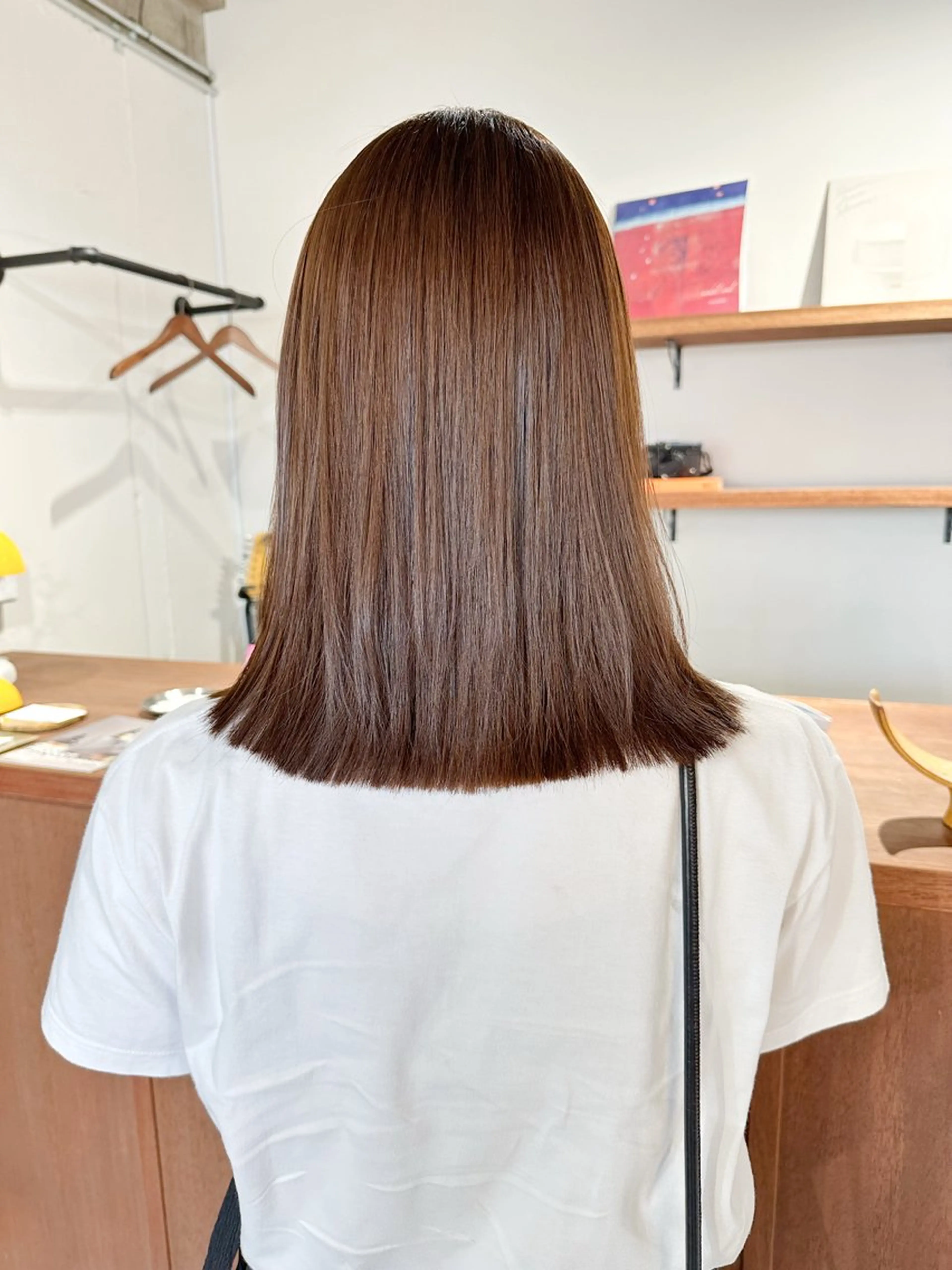 カット＋縮毛矯正＋deepトリートメントの写真