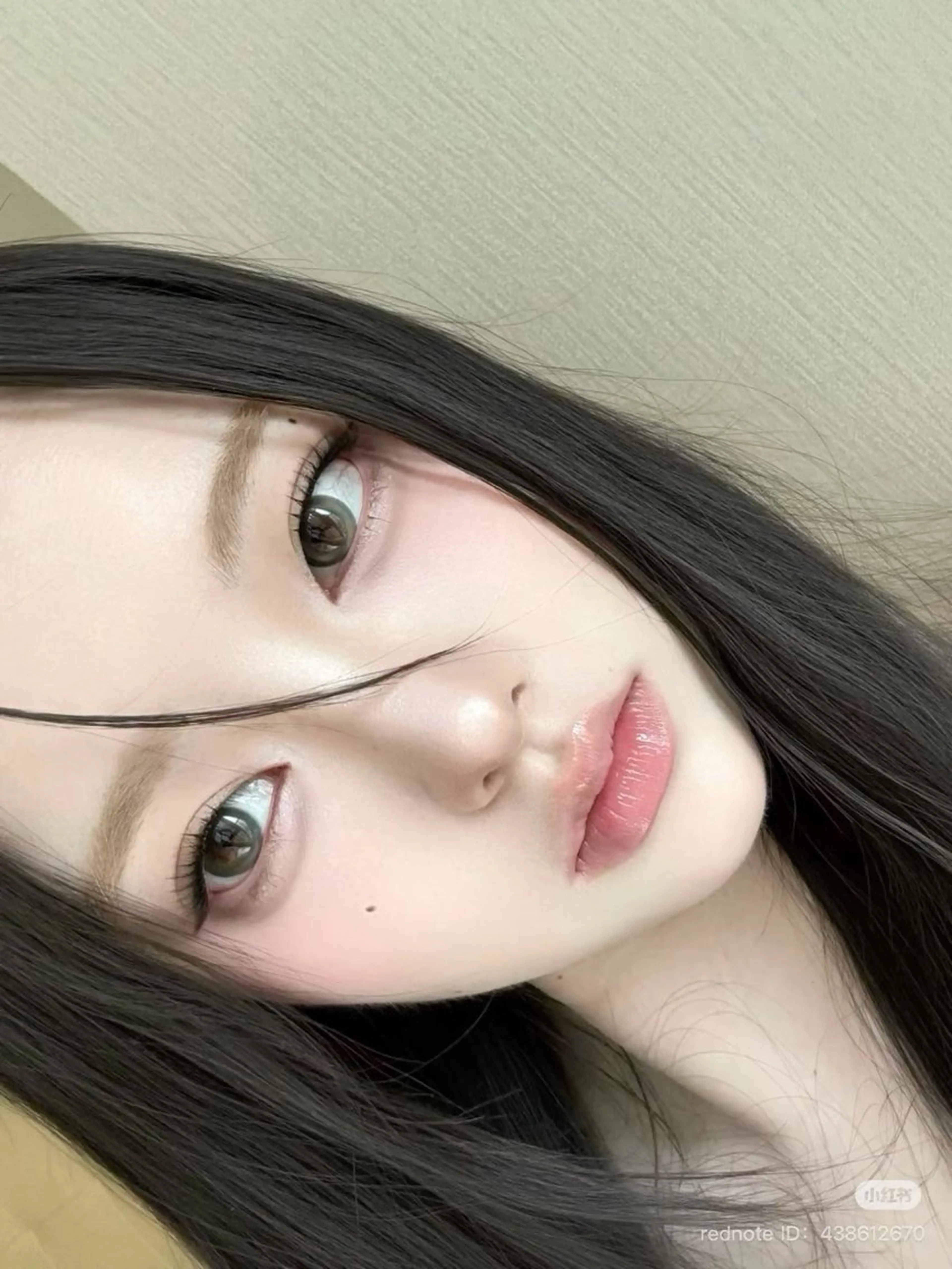 ロング カラー カット ヘアカラー 韓国風暗髪ヘア🤍 🫧MIREIのヘアスタイル