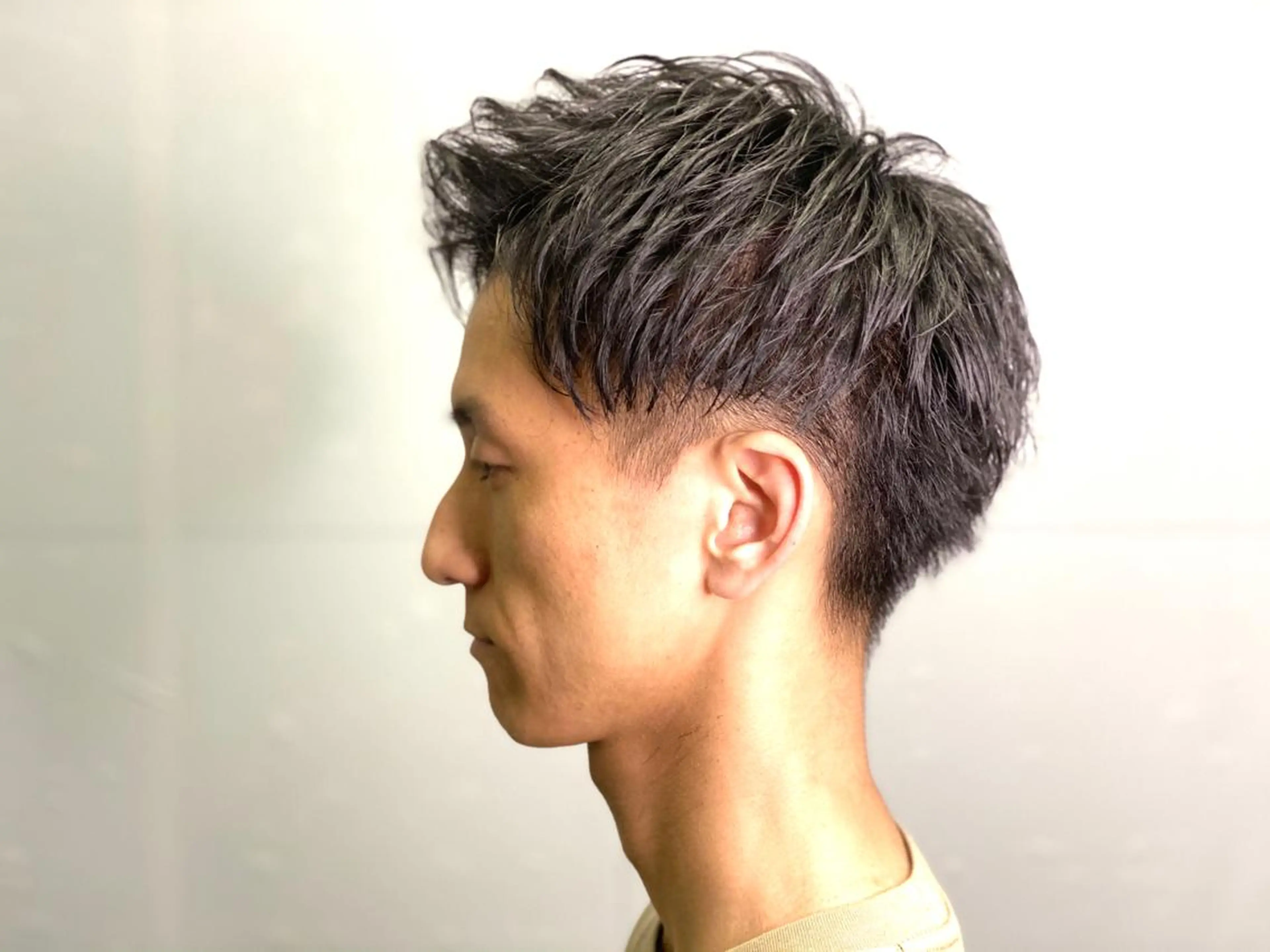 ミディアム メンズ HIRO GINZA 池袋東口店所属・林田 龍明のヘアスタイル