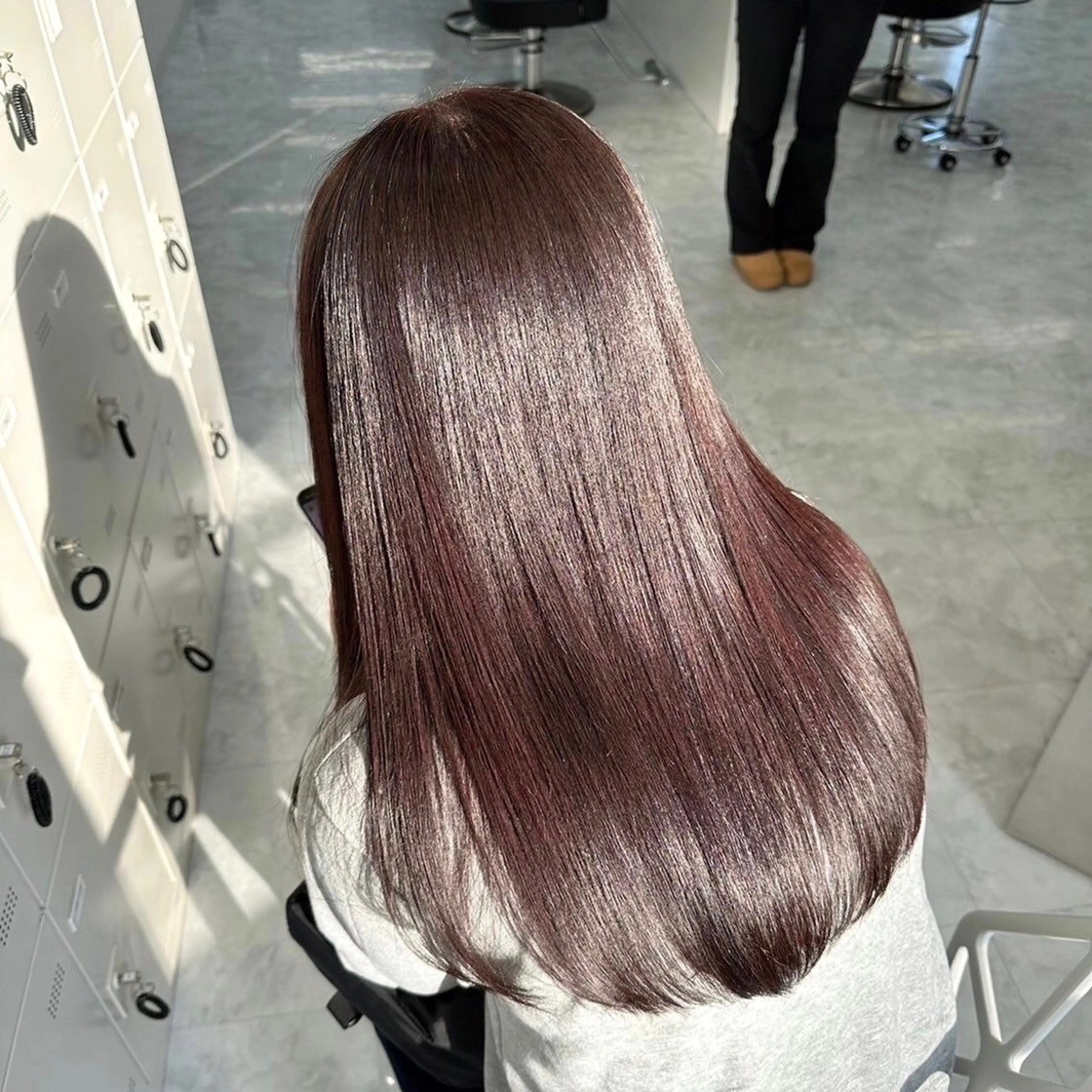 セミロング カラー 暖色♡ガーリー Chinatsu🎀のヘアスタイル