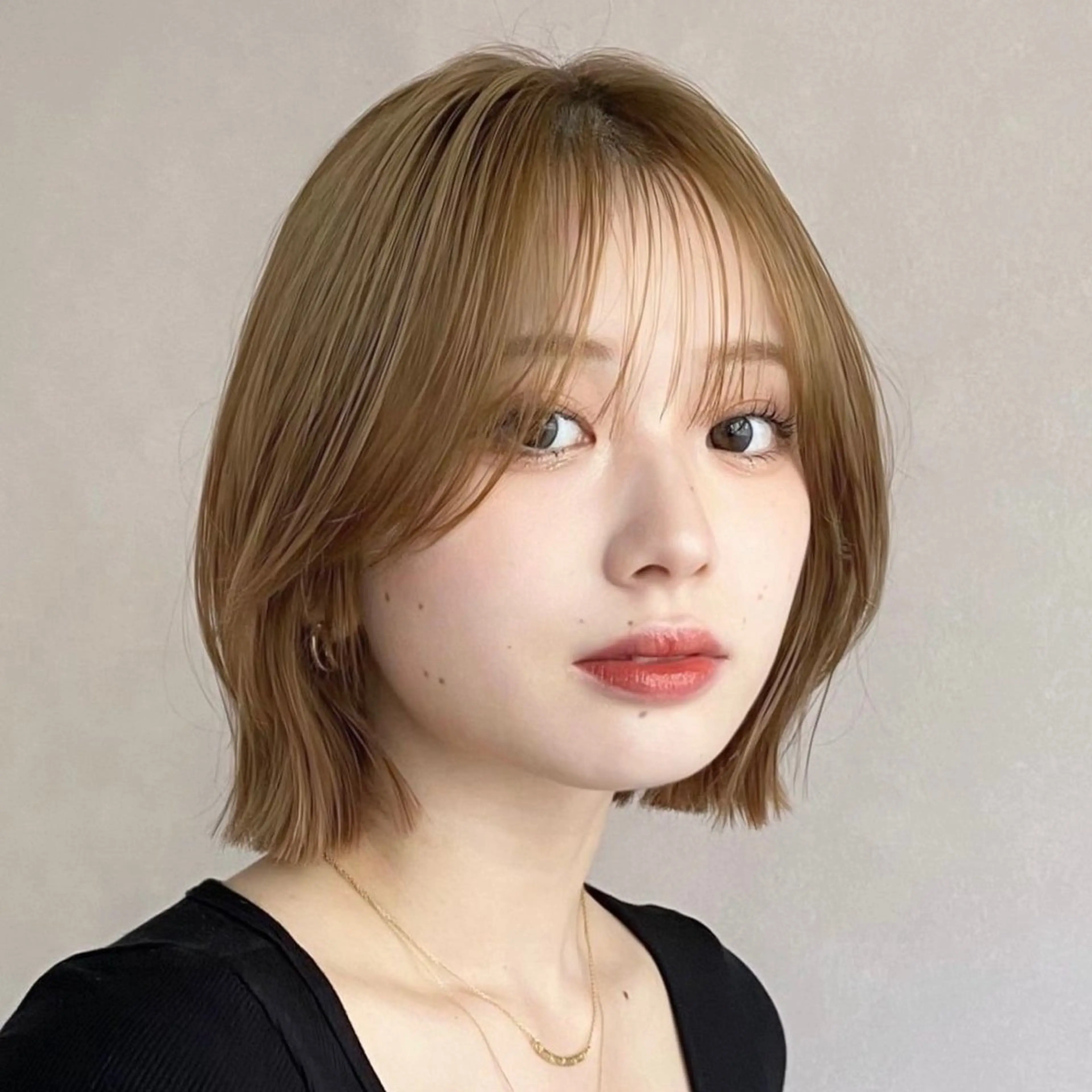 ショート カラー ボブ Haruna / 透明感カラー🌙のヘアスタイル