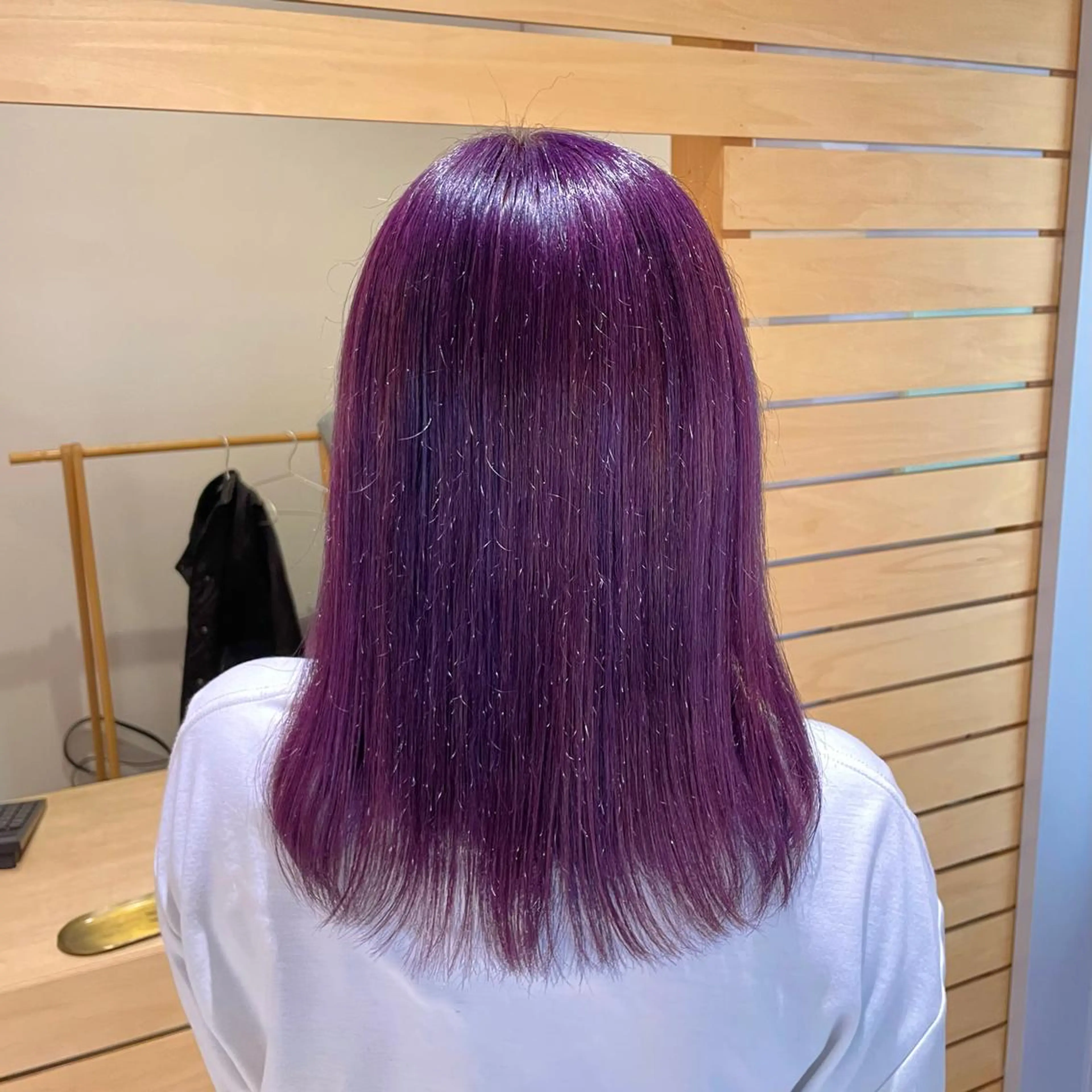 ミディアム カラー ブリーチ ヘアカラー トリートメント RUBEUS【ルベウス】所属・✨艶々カラー🎨 杉本賢人のヘアスタイル
