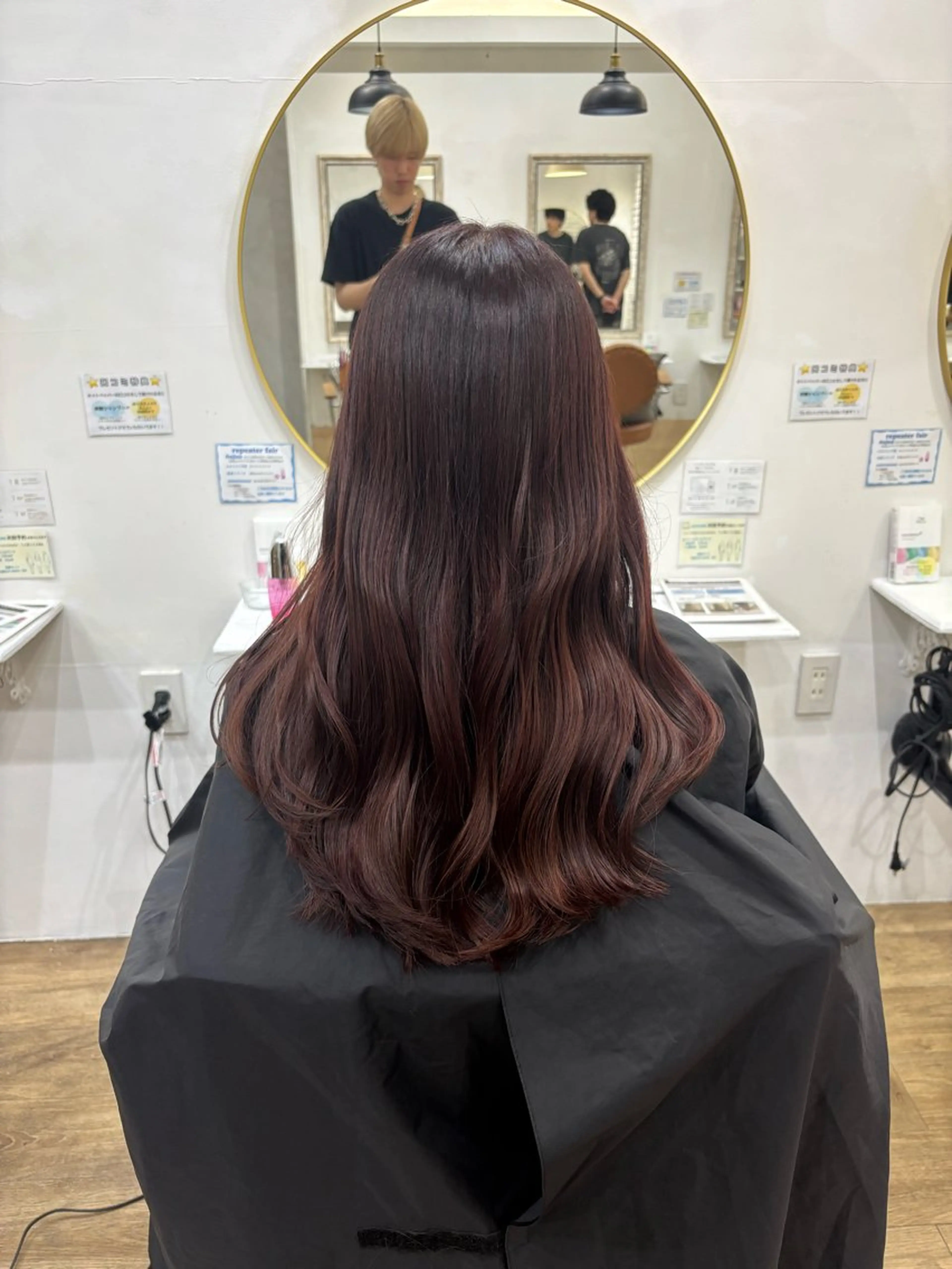 ロング カラー カット ヘアカラー 坂下 光輝のヘアスタイル