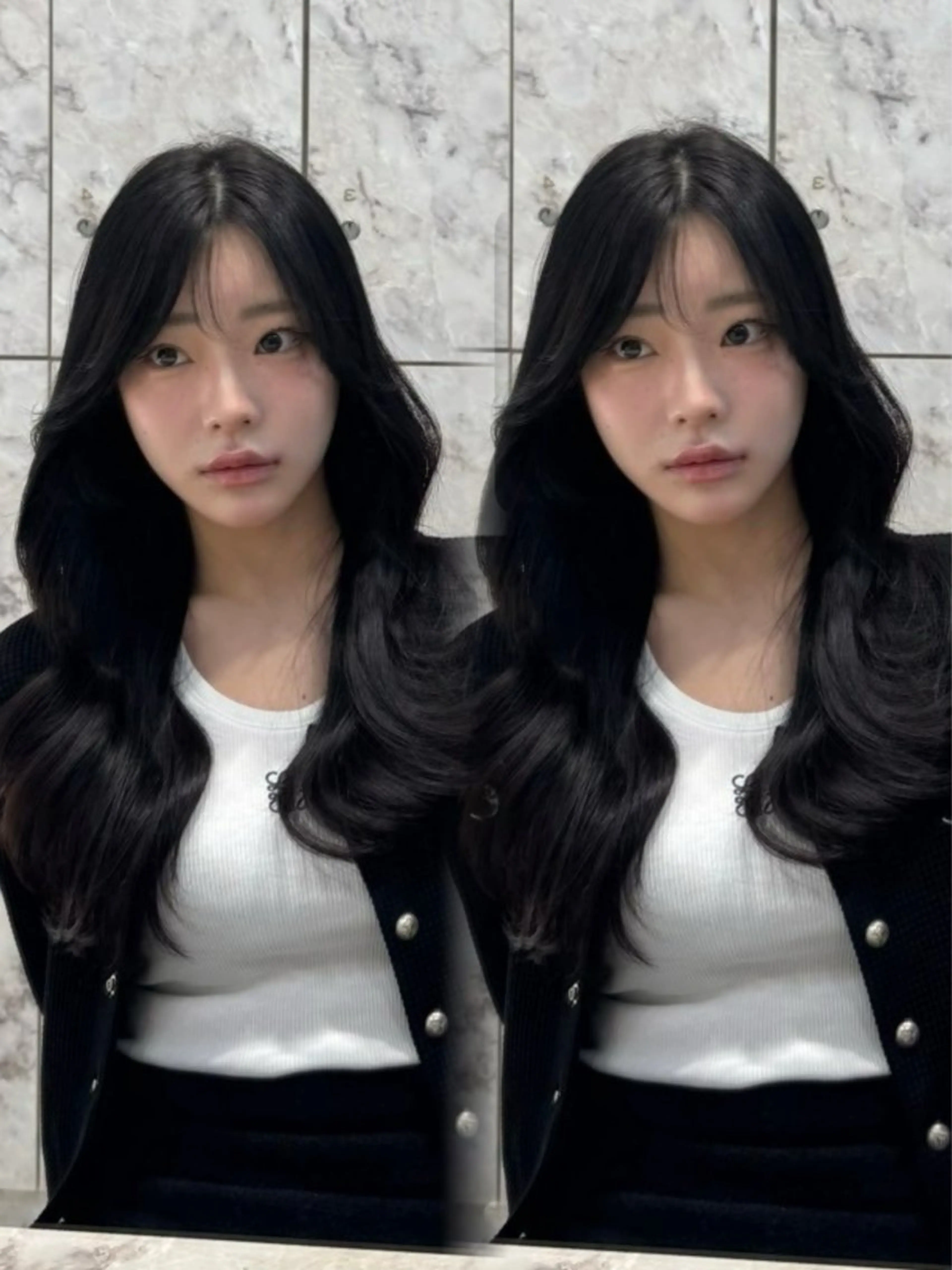 【👩‍🎓学割プラン👩🏻‍🎓】U24カット＋ケアカラー✨️超音波アイロン1stepトリートメント❣️の写真