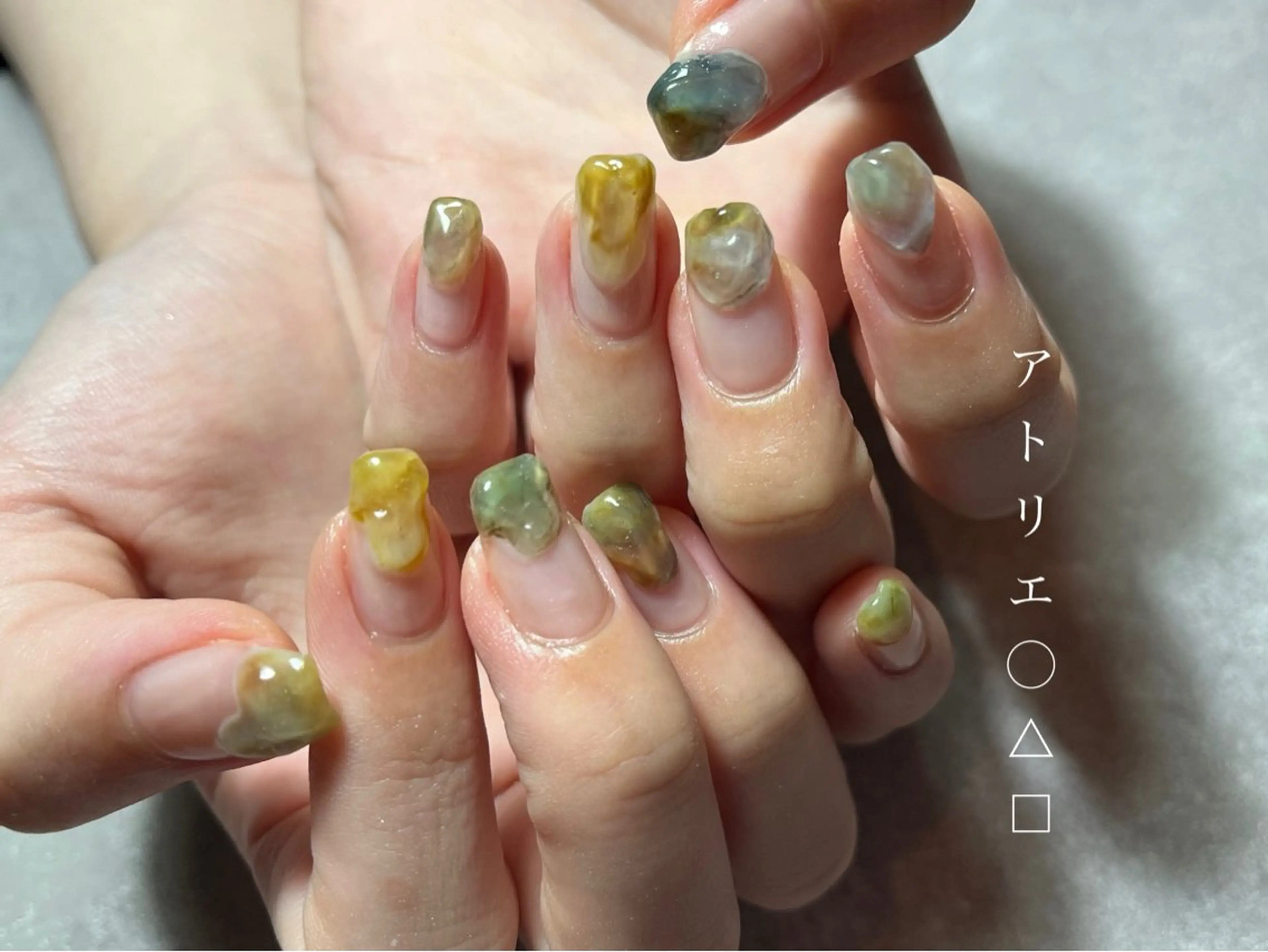 ネイル ハンドネイル アトリエ ○△□のネイルデザイン