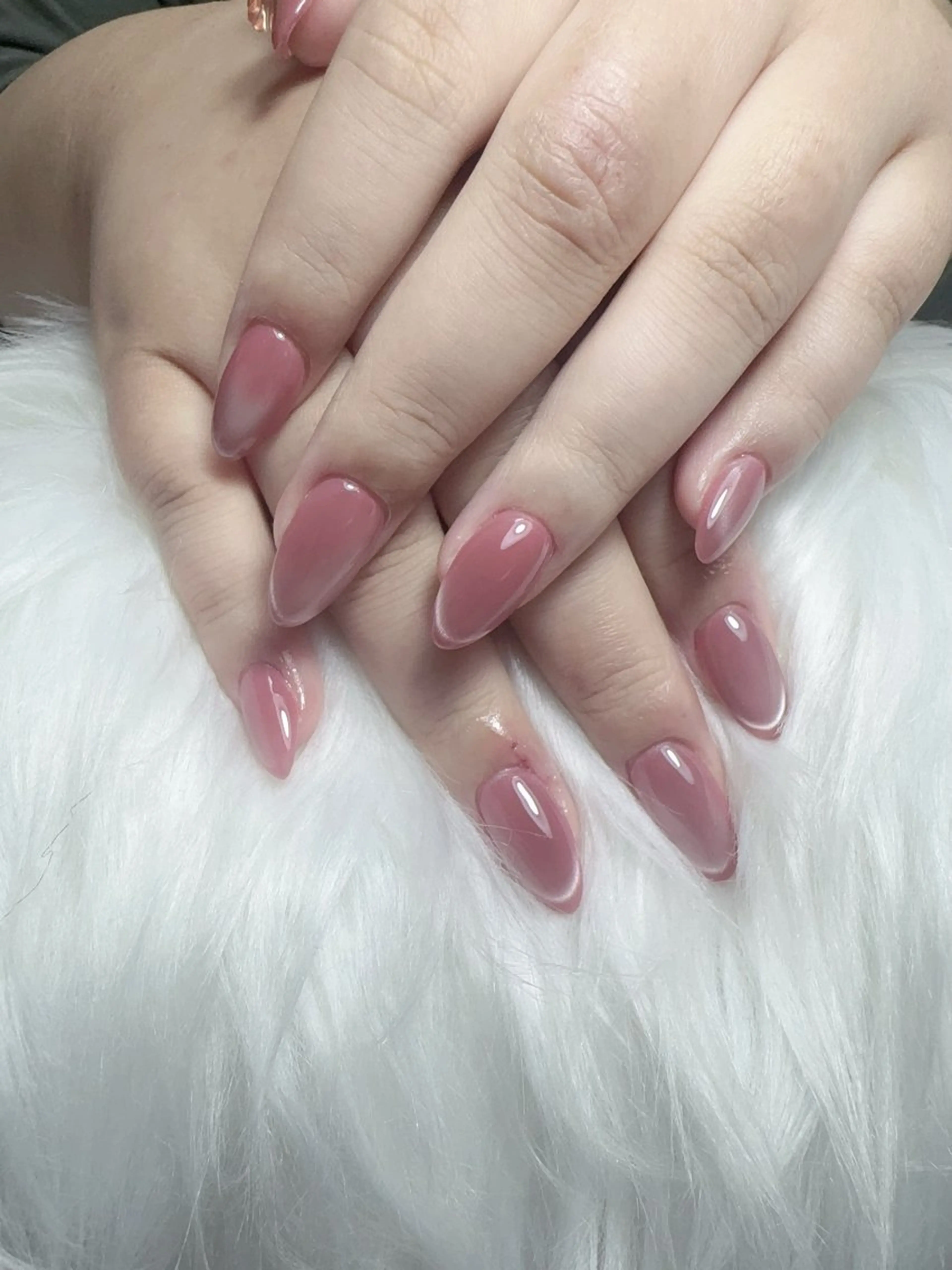 ネイル アートネイル 成人式 ジェルネイル ニュアンスネイル ネイルチップ Kora Nailのネイルデザイン