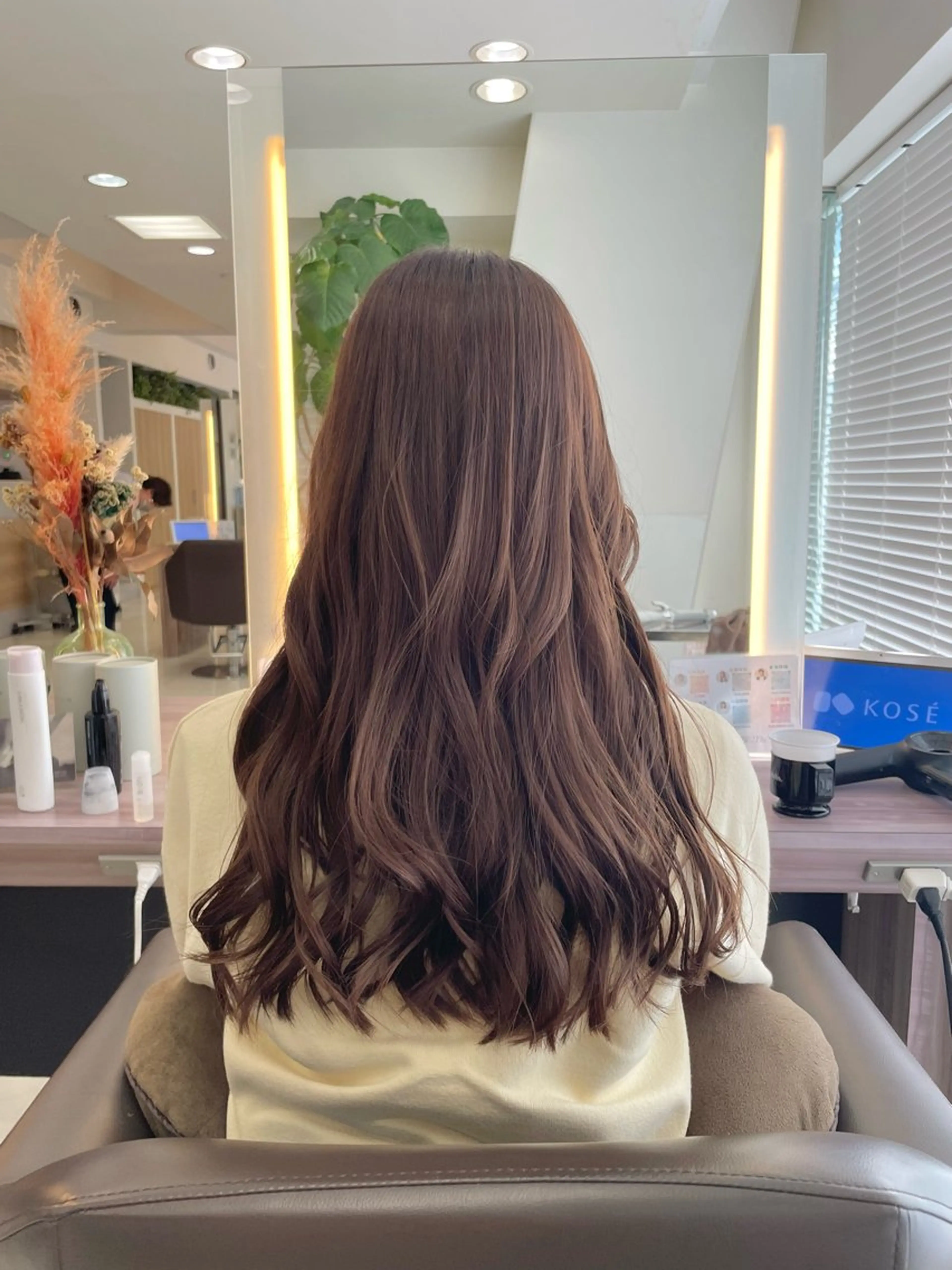 ロング カラー 艶カラー/ 鎌倉　アズサのヘアスタイル