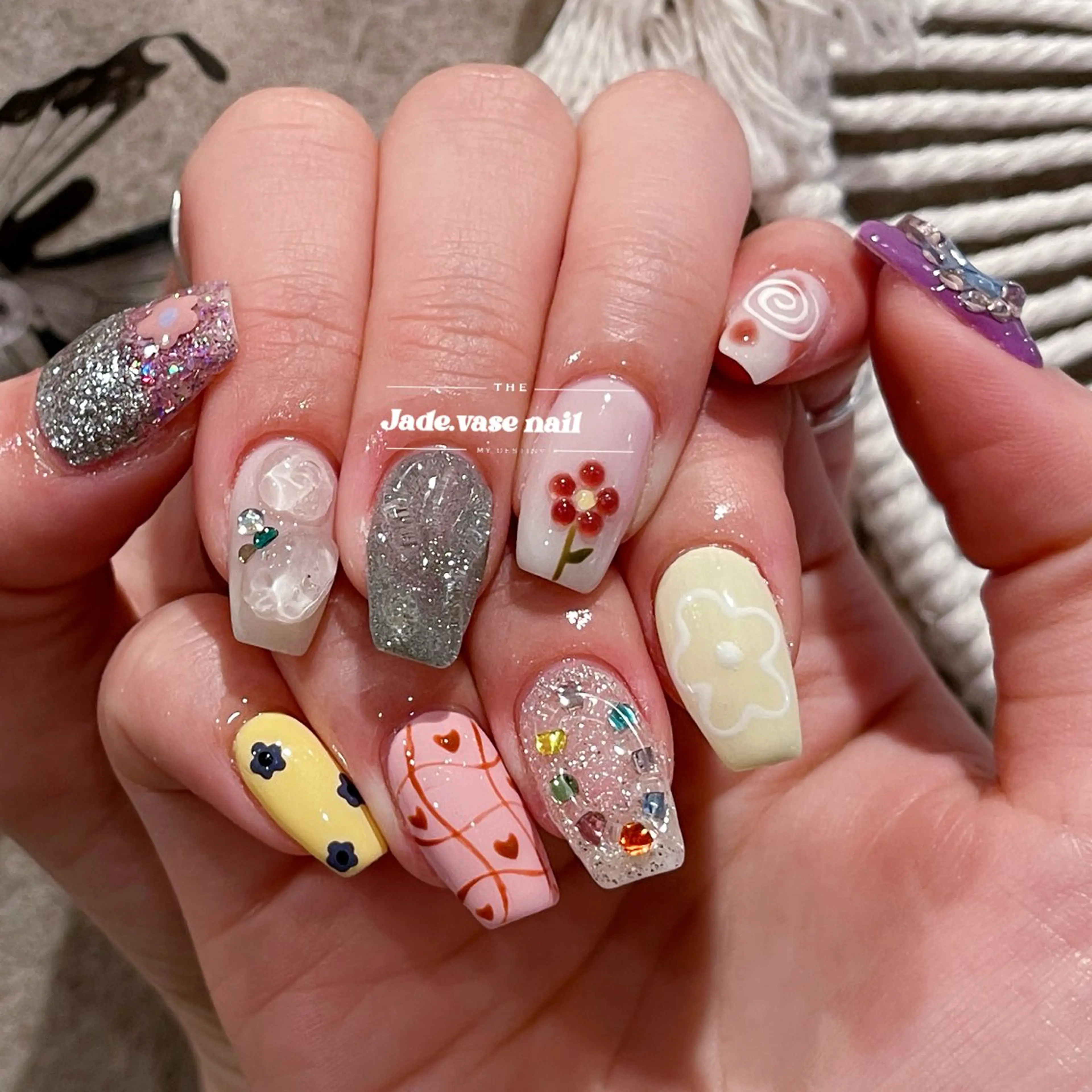 ネイル ハンドネイル ✰Jade.vase 銀座一丁目・東銀座のネイルデザイン
