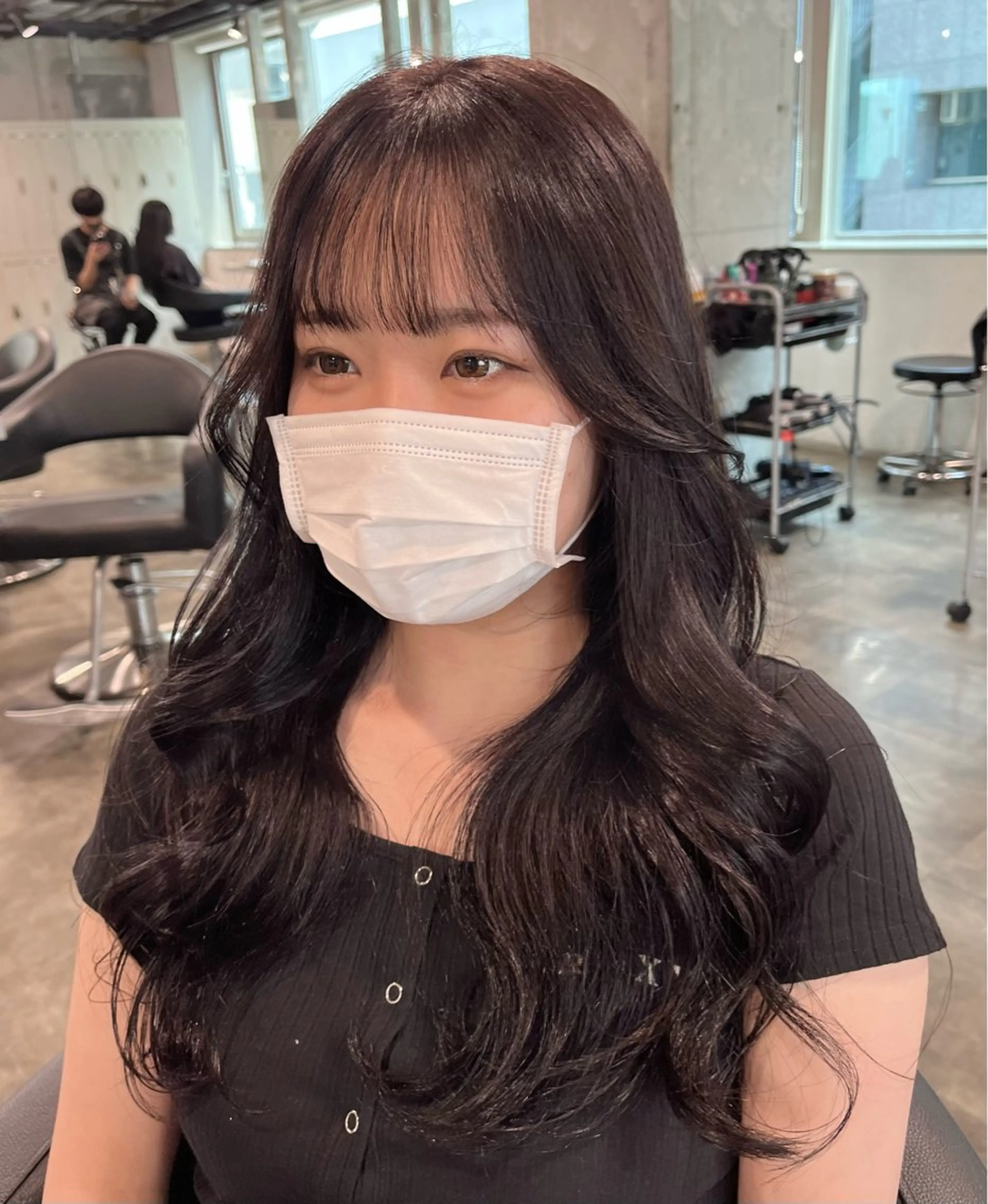 ロング カット ヘアカラー トリートメント haire所属・似合わせhair🌷 momoのヘアスタイル