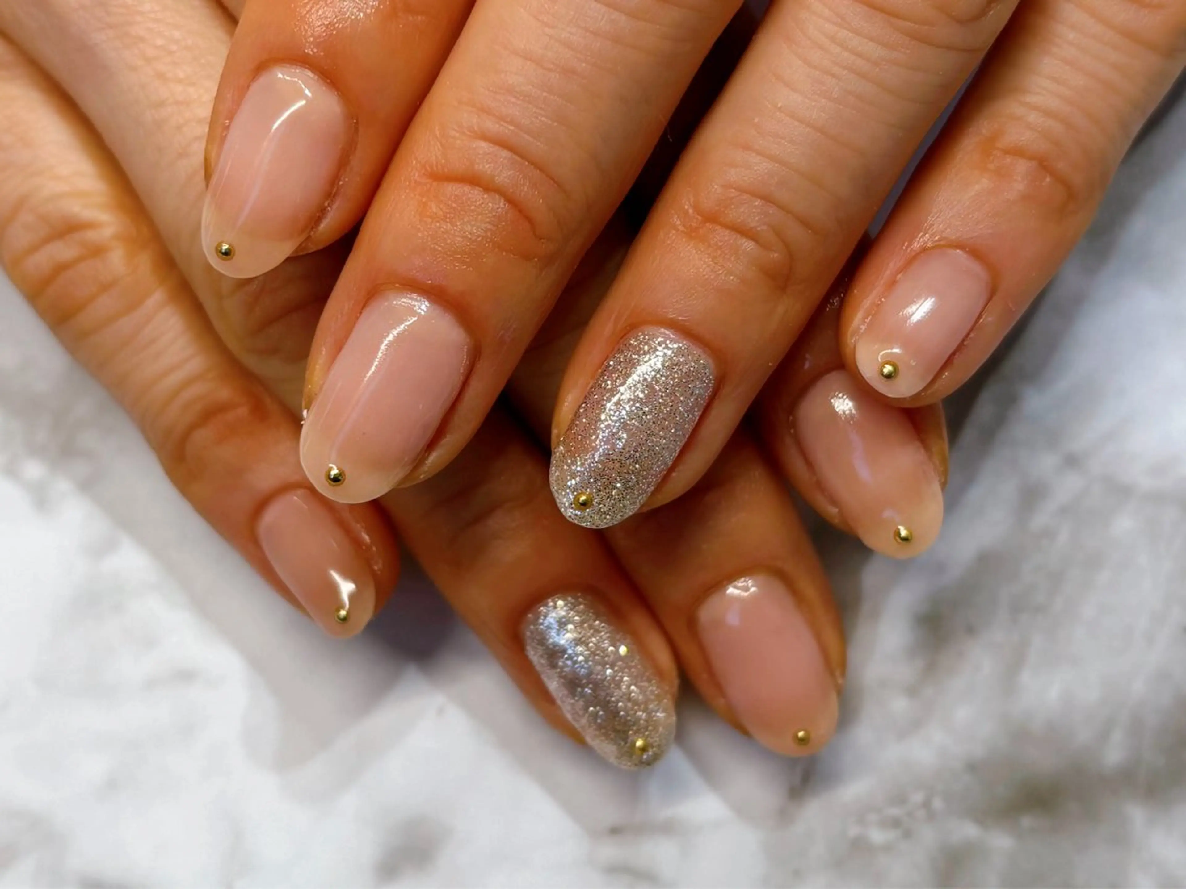 ネイル シンプルネイル Lani🌈Nail Konatsuのネイルデザイン