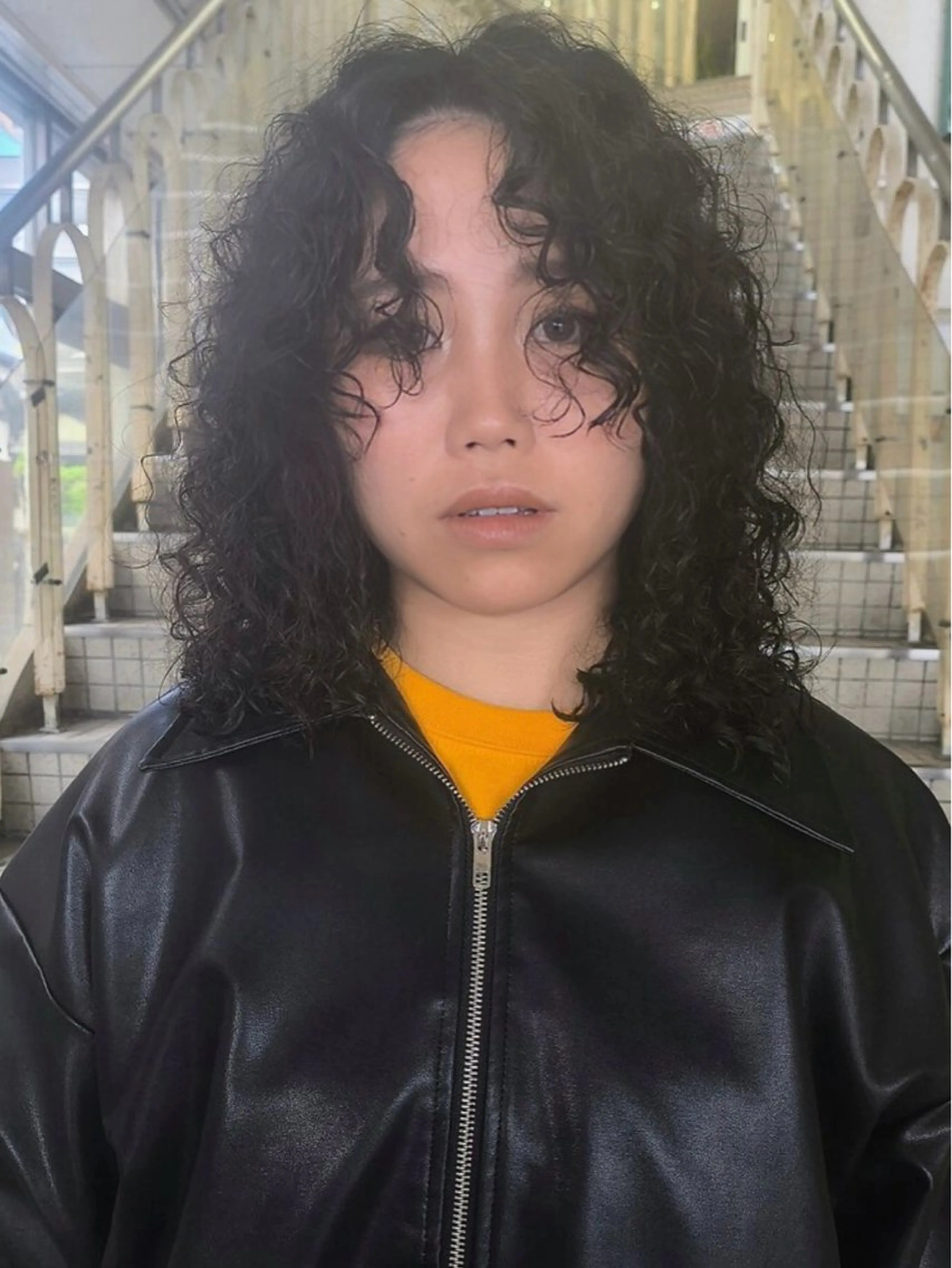 ミディアム パーマ MIKU 岡山／倉敷のヘアスタイル