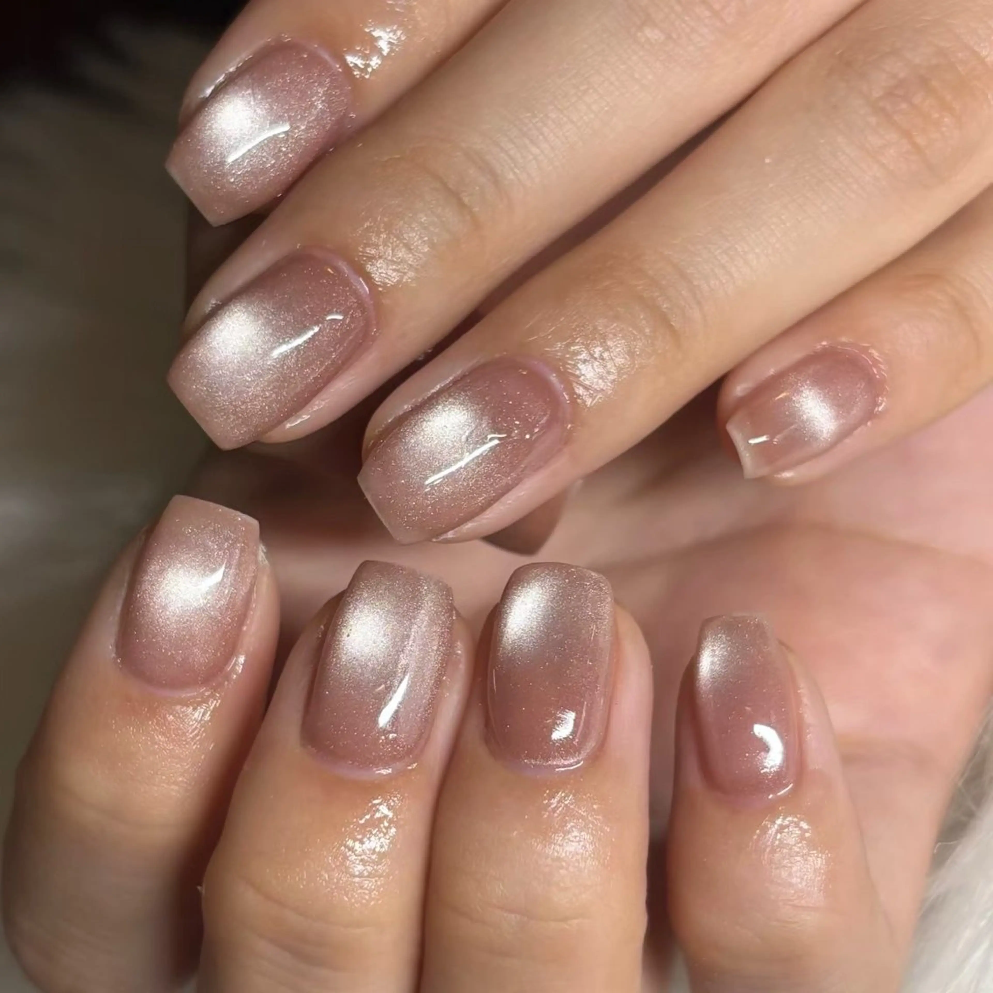 【自店･他店ソフトオフ無料💅】マグネットネイルorフラッシュネイル⟡.·の写真