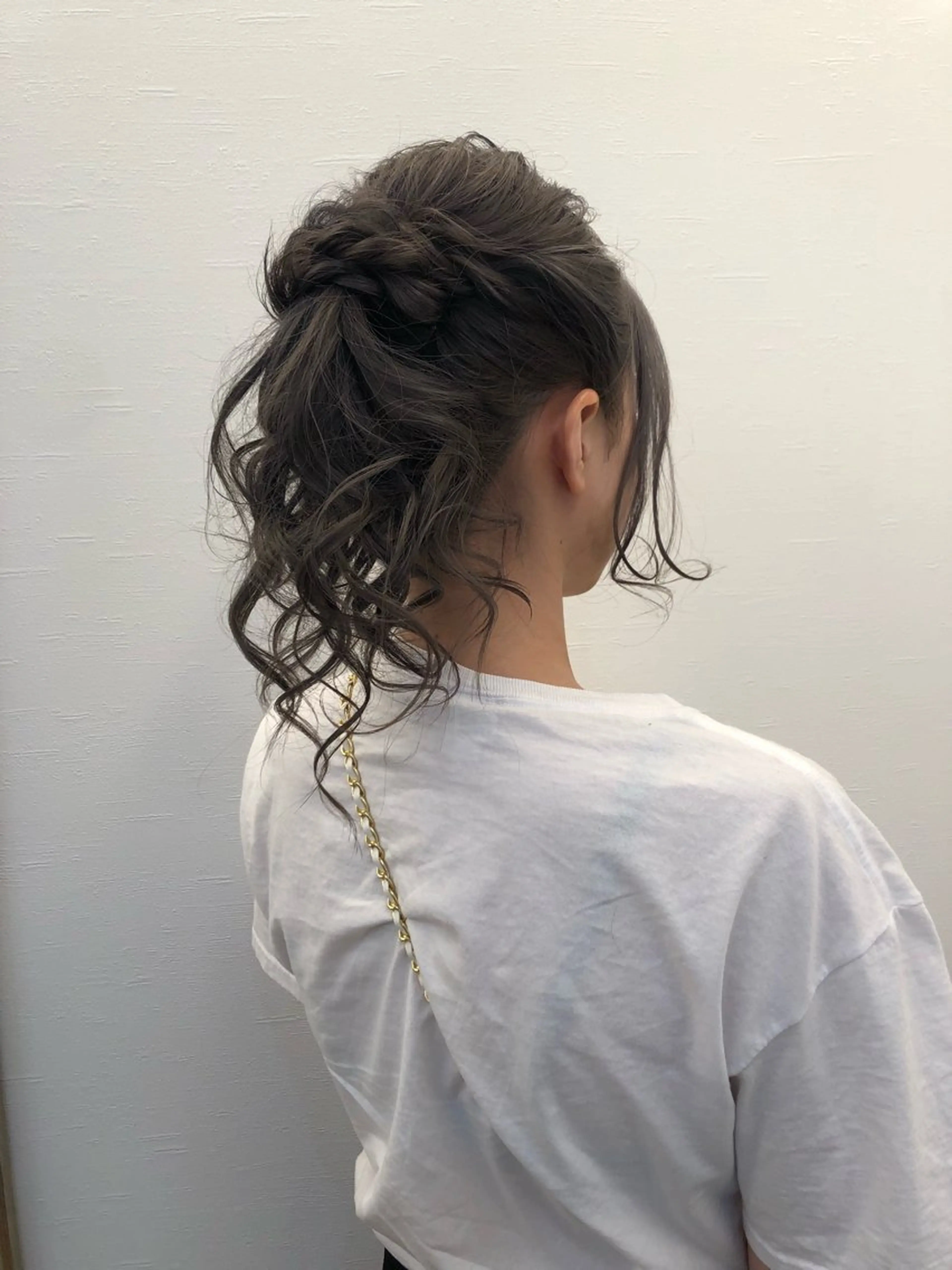 ヘアアレンジ Ruang所属・ツノガイ エリのヘアスタイル