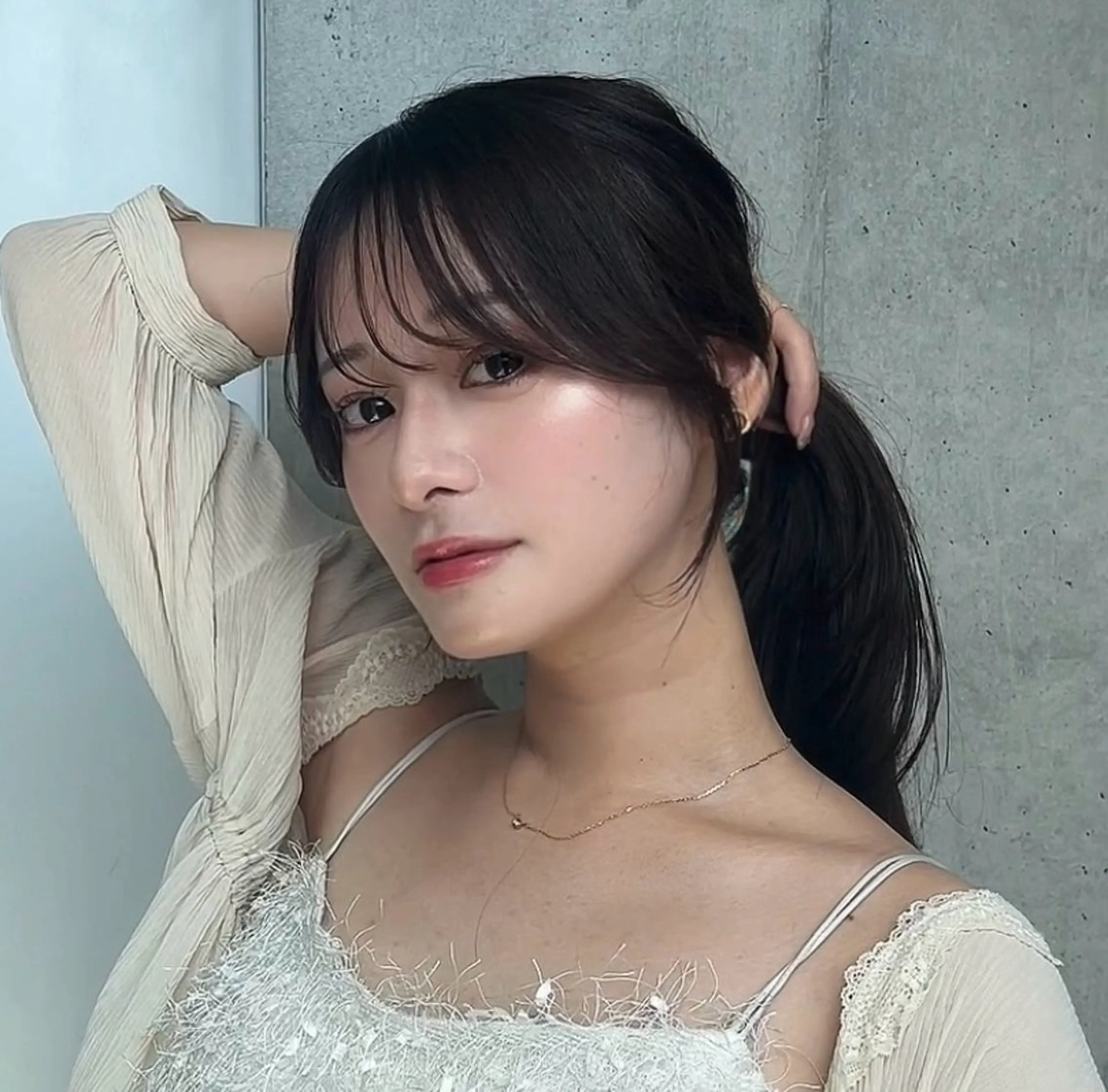 セミロング カラー カット ヘアカラー トリートメント 🌫️大人韓国ヘア 🌫️naoyaのヘアスタイル