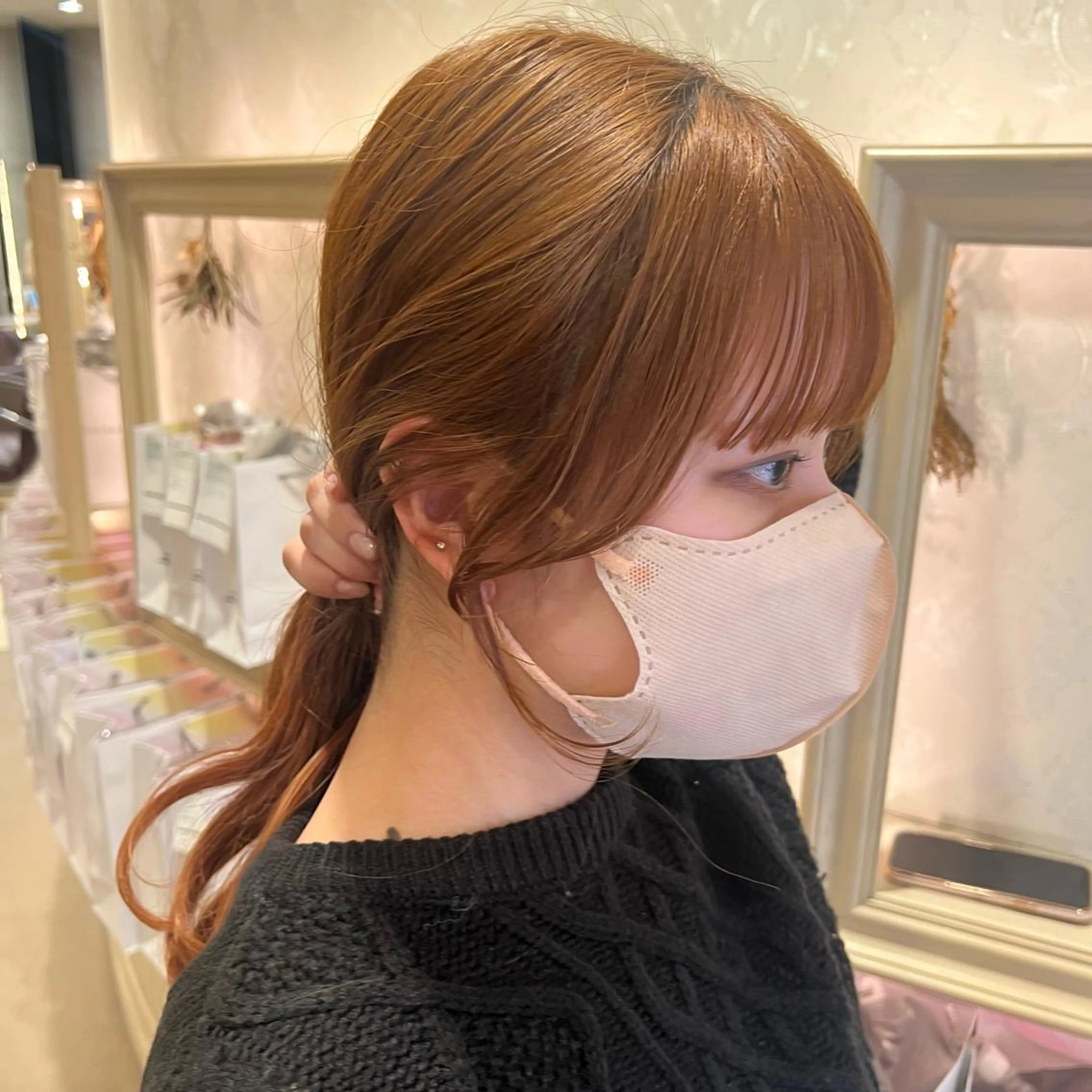 SALOWIN川崎WEST店所属・🌷川崎/アレンジ/ 暖色ボブ/コトネ🌷のヘアスタイル